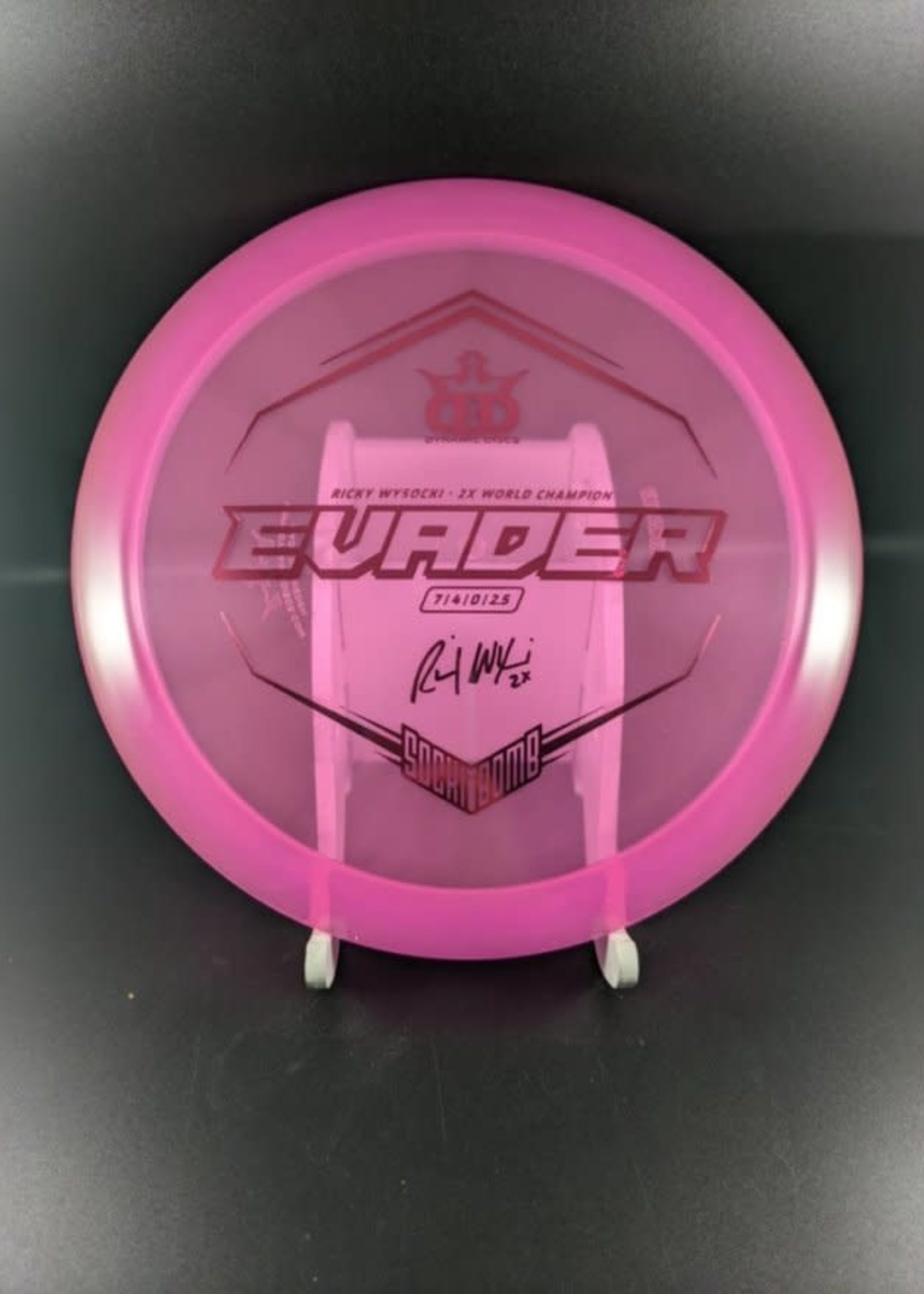 Dynamic Discs Dynamic Discs Lucid Evader Ricky Wysocki Sockibomb Stamp