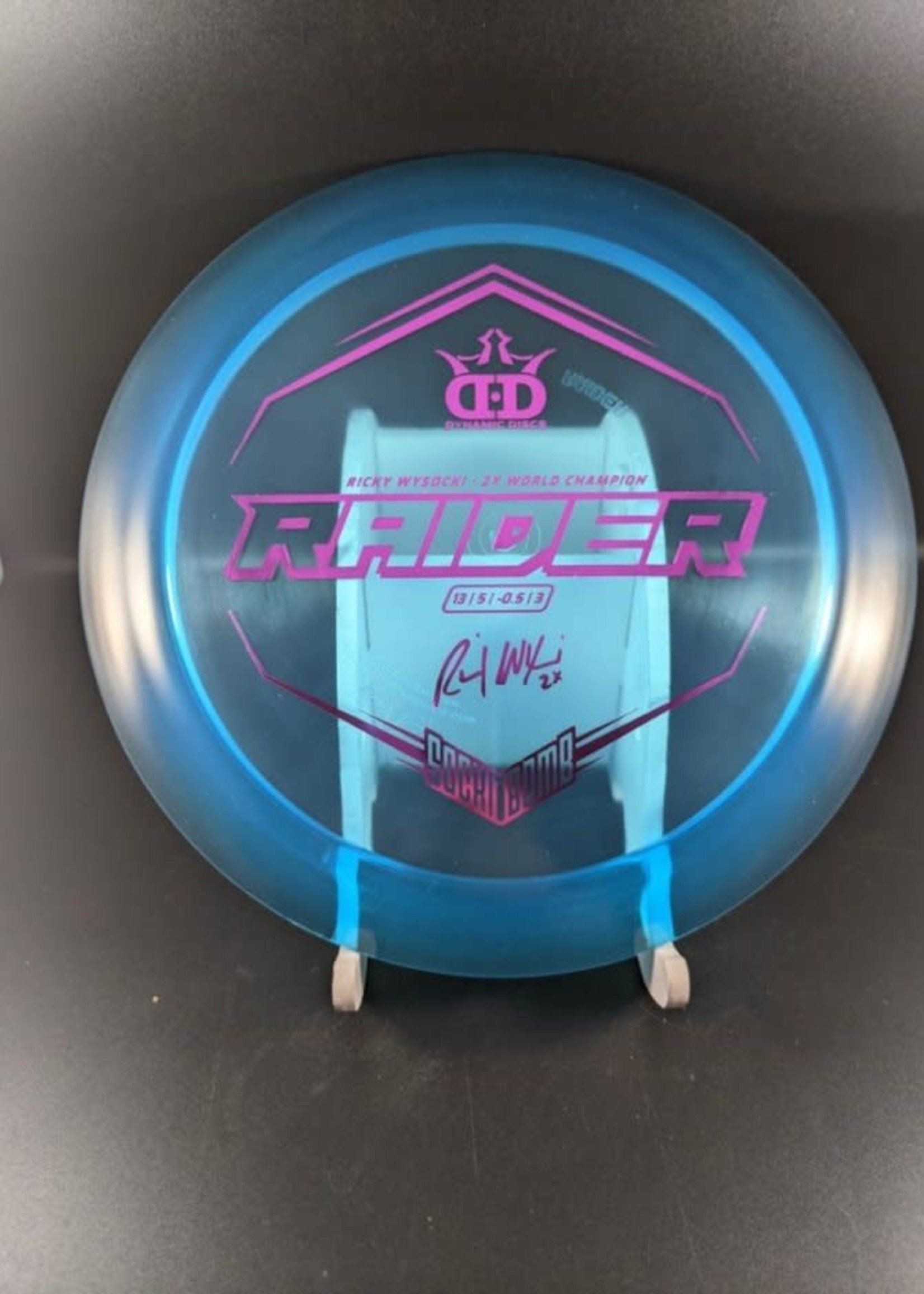 Dynamic Discs Dynamic Discs Lucid RAIDER Ricky Wysocki Sockibomb Stamp