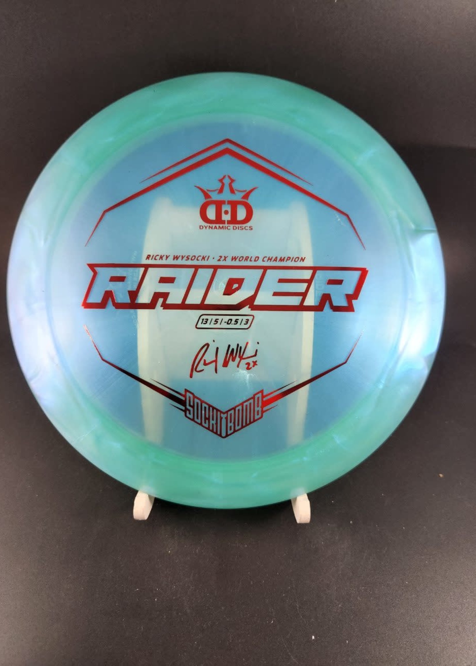 Dynamic Discs Dynamic Discs Lucid-X Chameleon Raider Ricky Wysocki 2022 Team Series