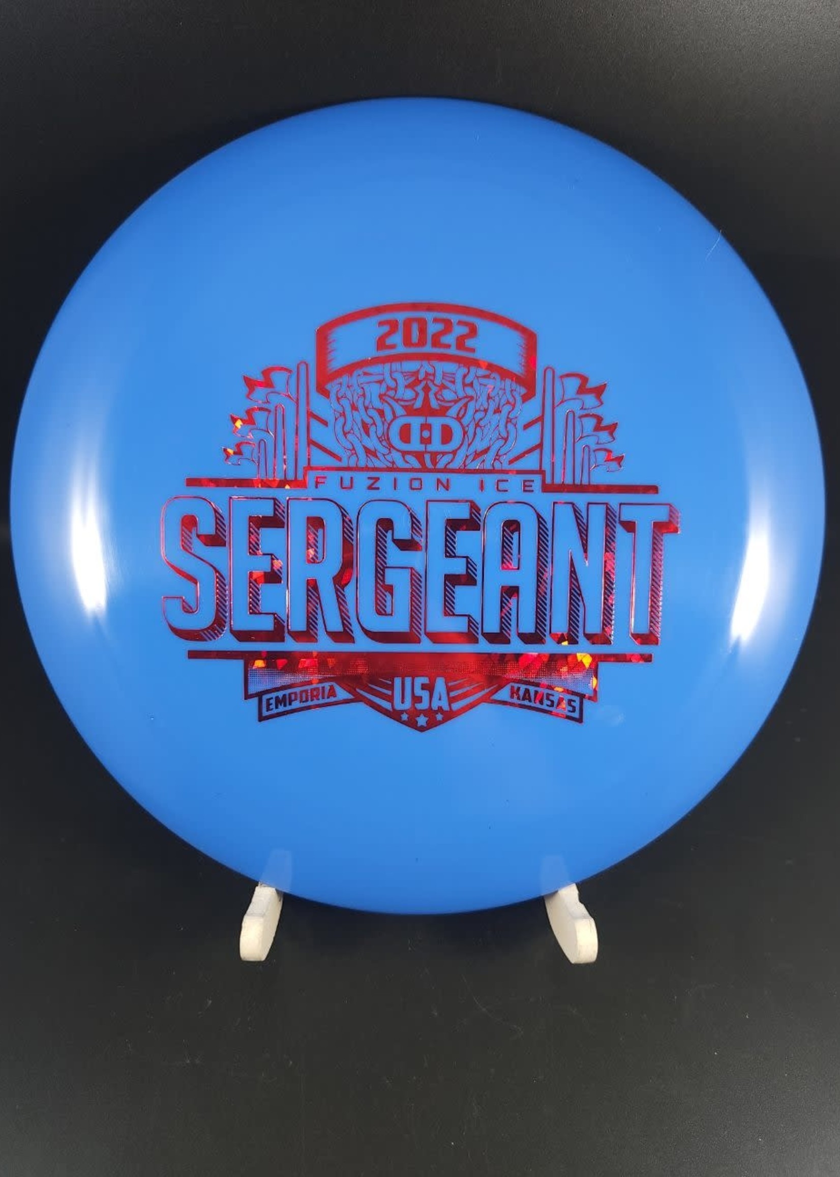 Dynamic Discs Dynamic Discs Fuzion-Ice Sergeant Pro Worlds Fundraiser