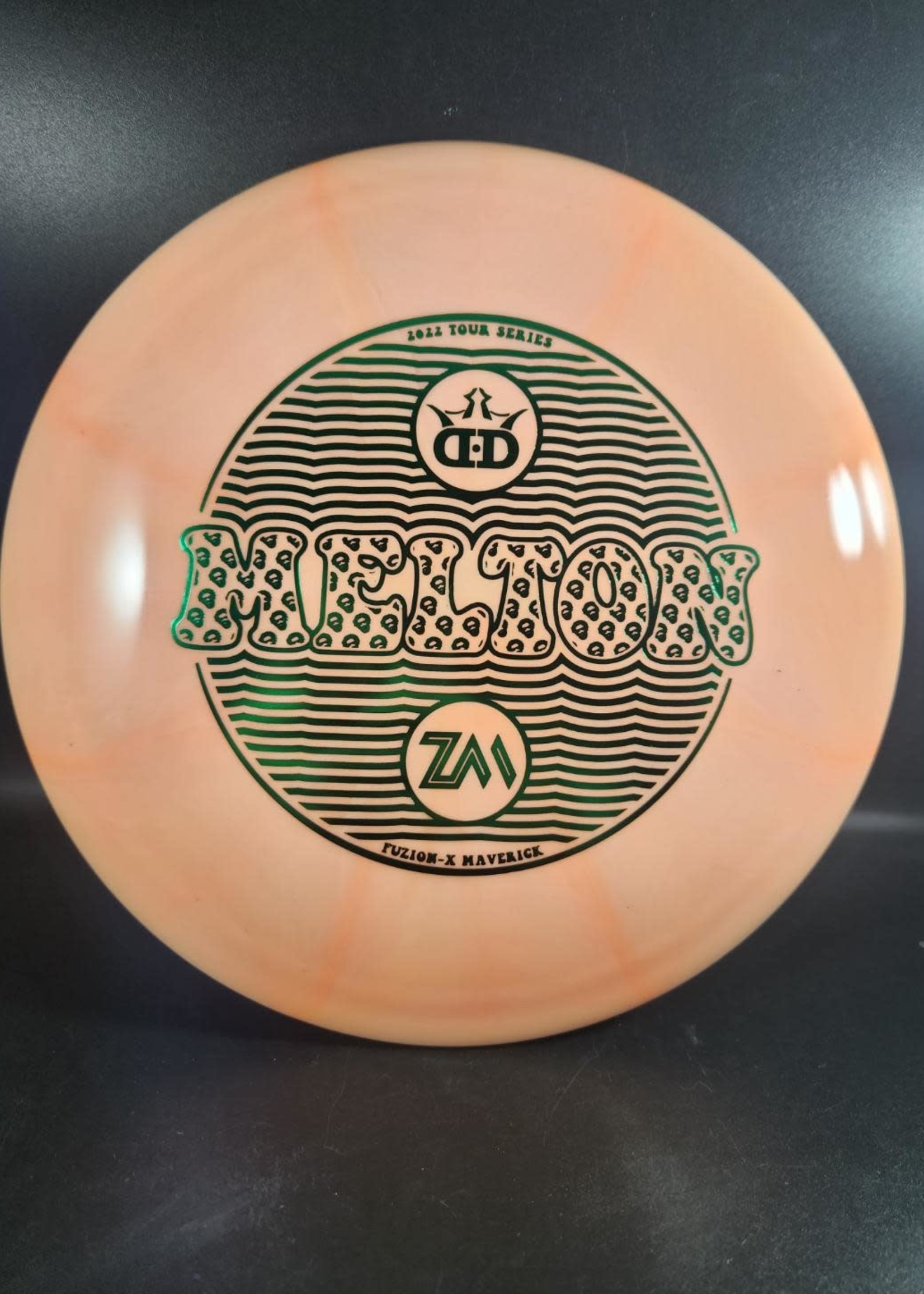 Dynamic Discs Dynamic Discs Fuzion-X Burst Maverick Zach Melton 2022 Team Series