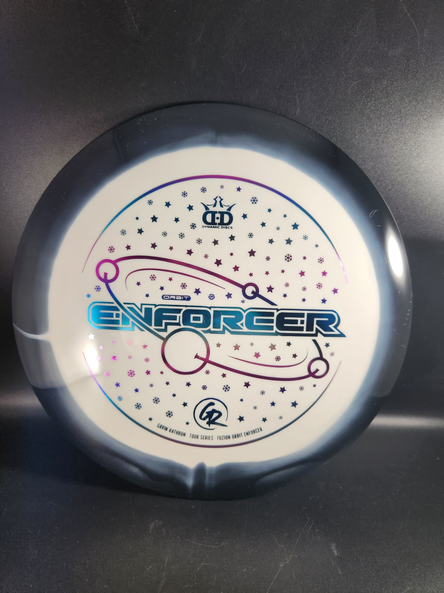 Dynamic Discs Fuzion Orbit Enforcer Gavin Rathbun, Disc Golf Driver