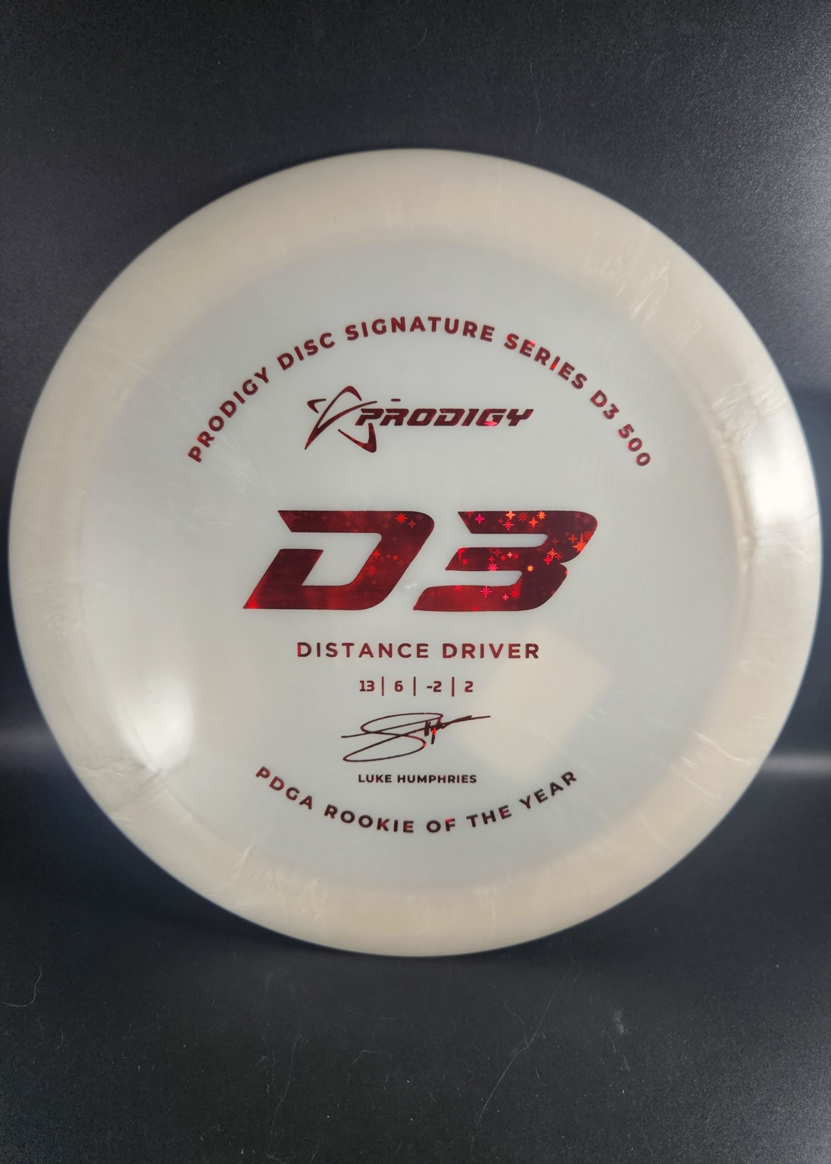 Prodigy PRODIGY D3 500 PLASTIC - LUKE HUMPHRIES 2022 SIGNATURE SERIES