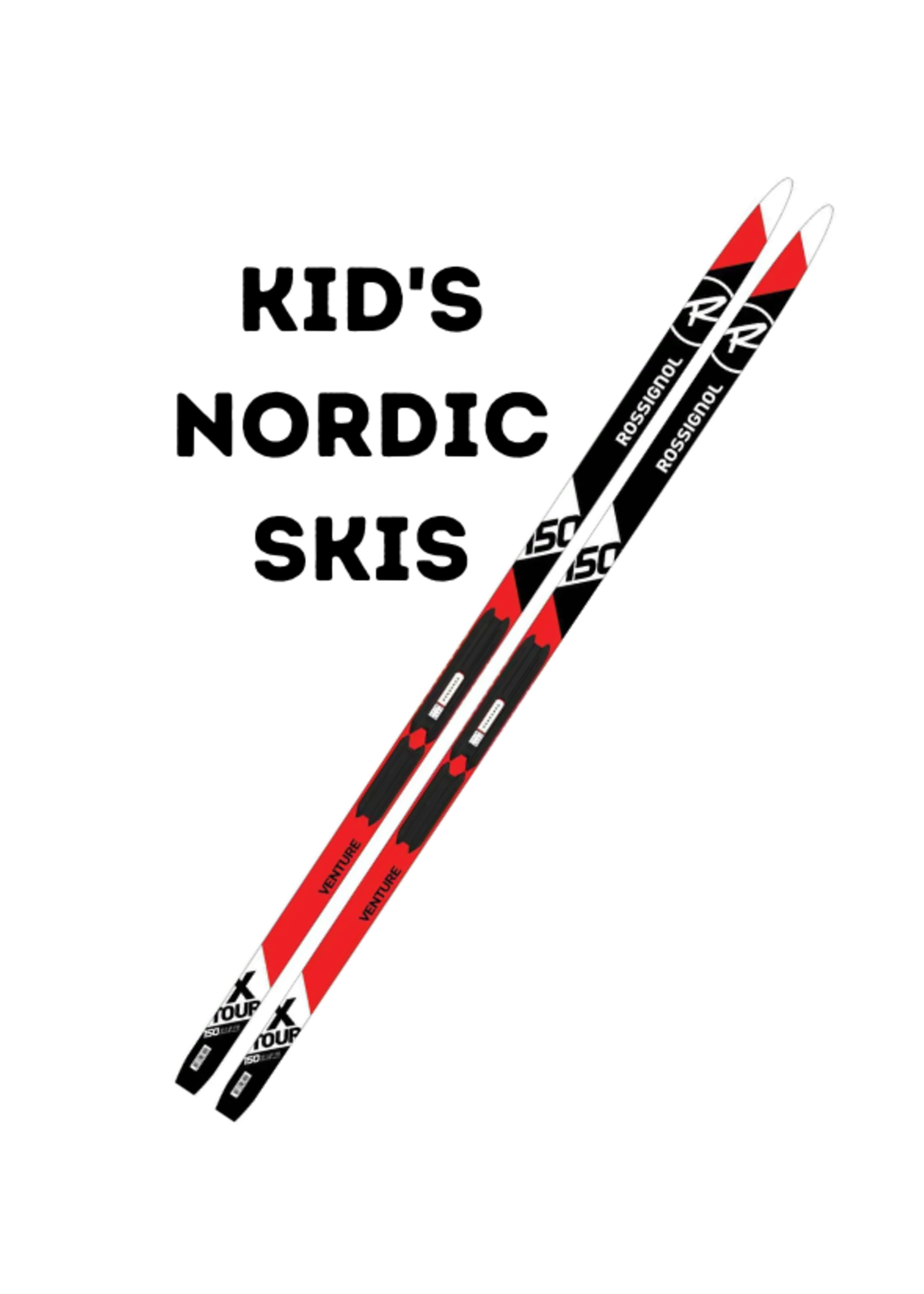 Rossignol Kid's Nordic Skis Xt-Vent Jr Wxls