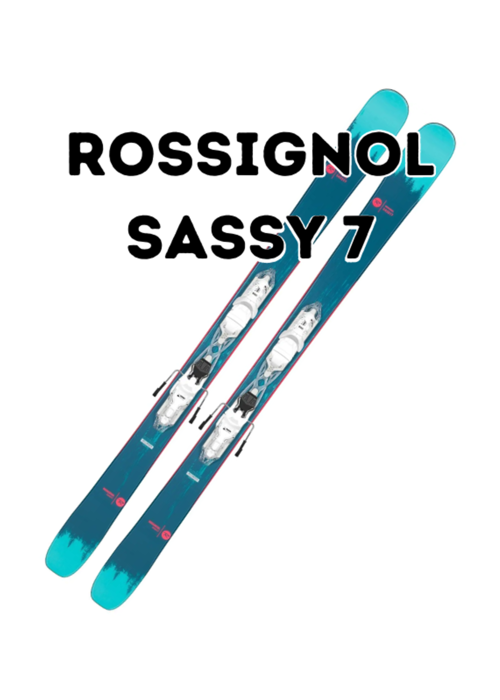 Rossignol Rossignol Sassy 7 xp/xp w 10 b93 whte spk 2020