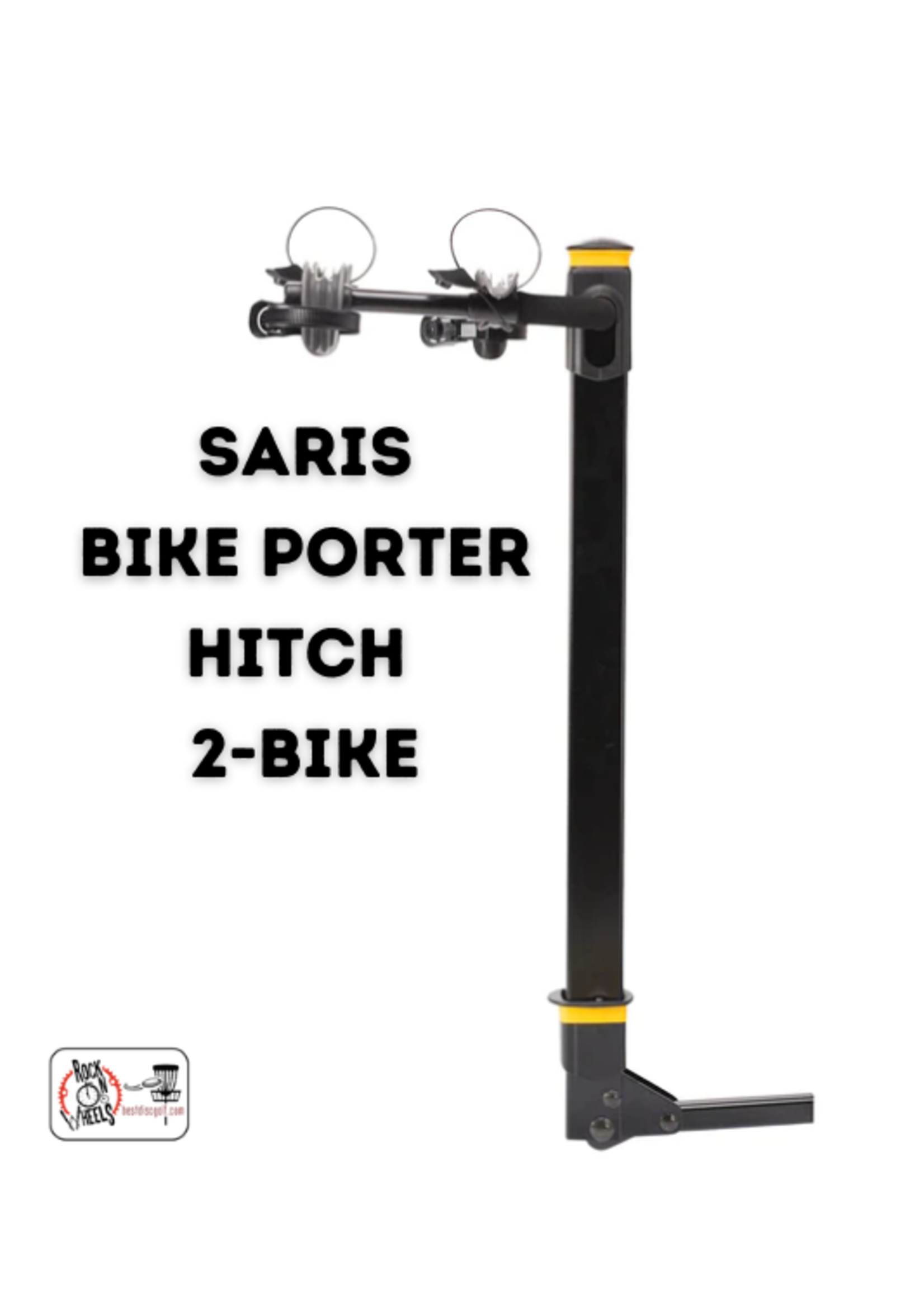 Saris CAR RACK SARIS BIKE PORTER HITCH 402B 2-BIKE BLACK