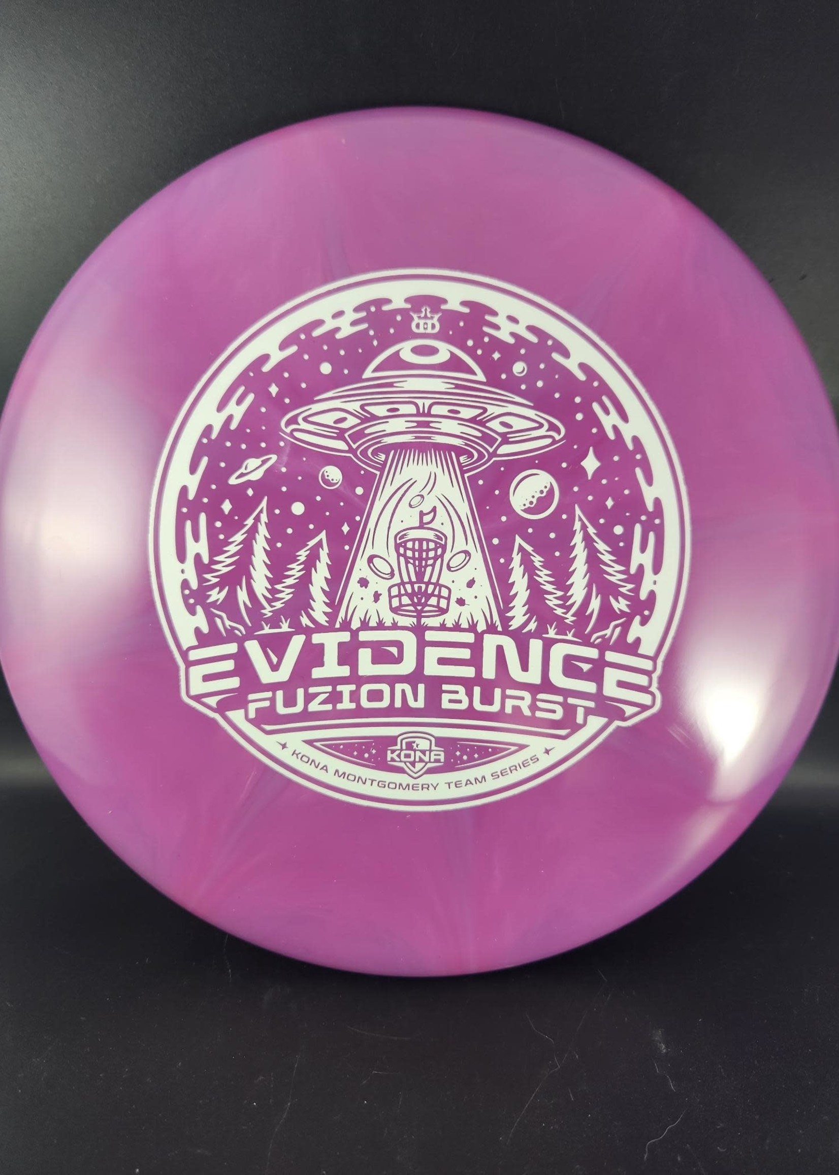 Dynamic Discs Dynamic Discs Fuzion Burst Evidence Kona Montgomery Team Series