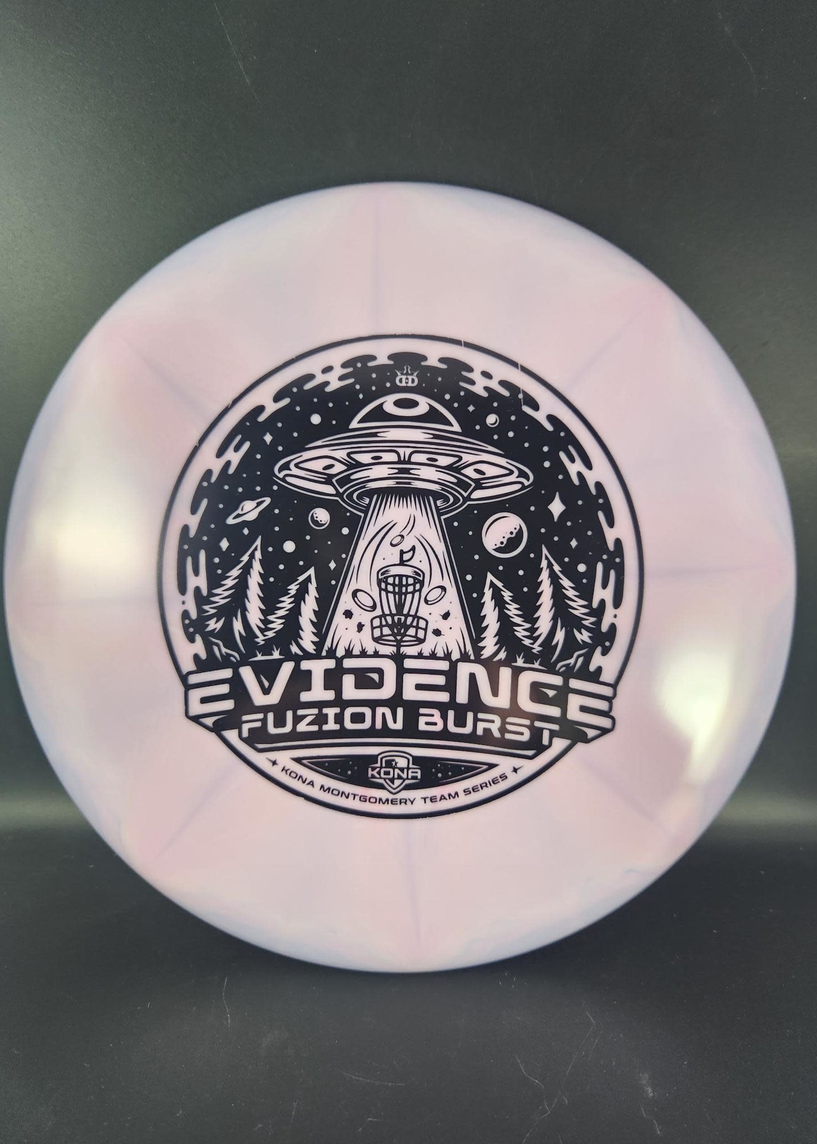 Dynamic Discs Dynamic Discs Fuzion Burst Evidence Kona Montgomery Team Series