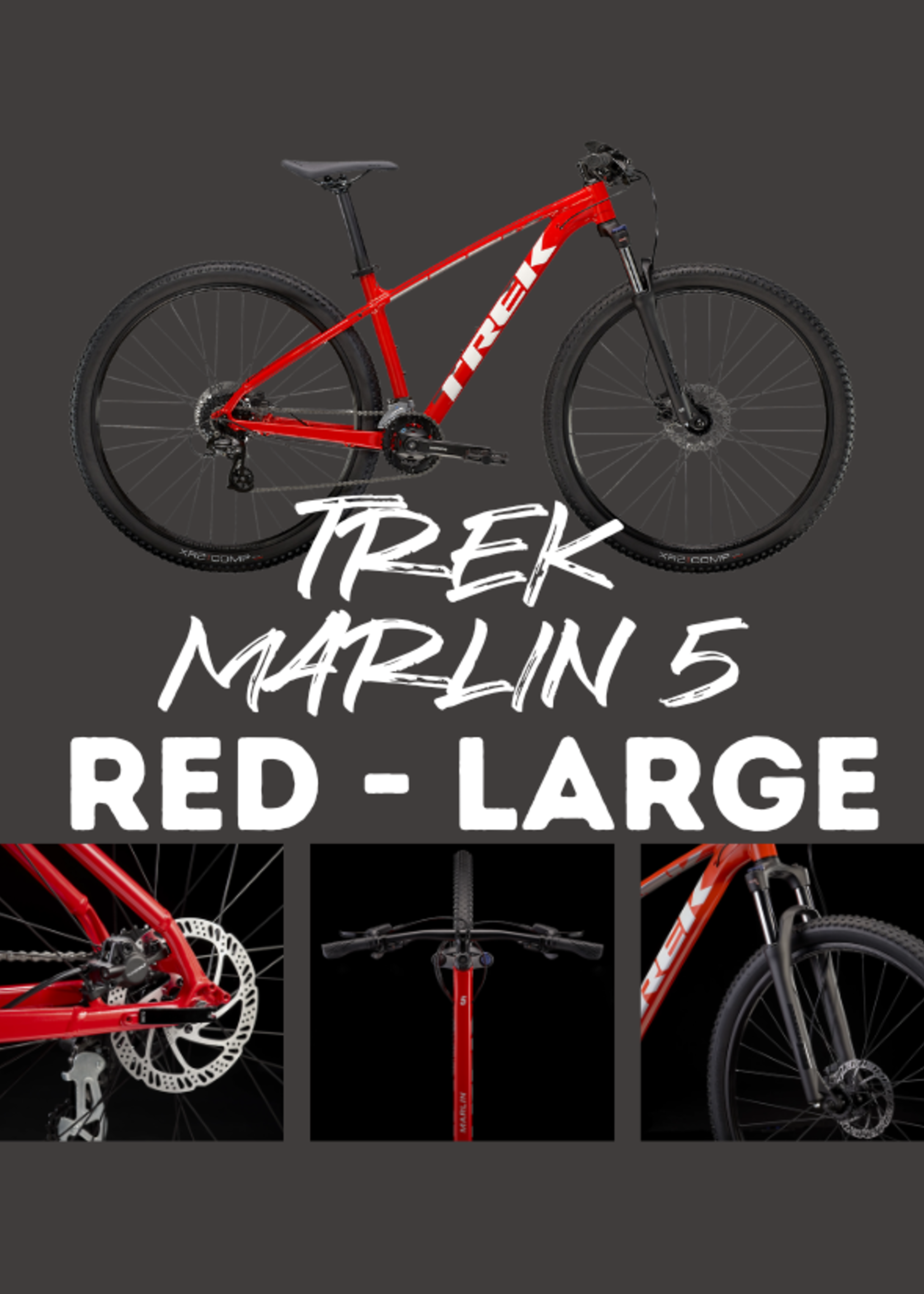 2022 Trek Marlin 5 Red L