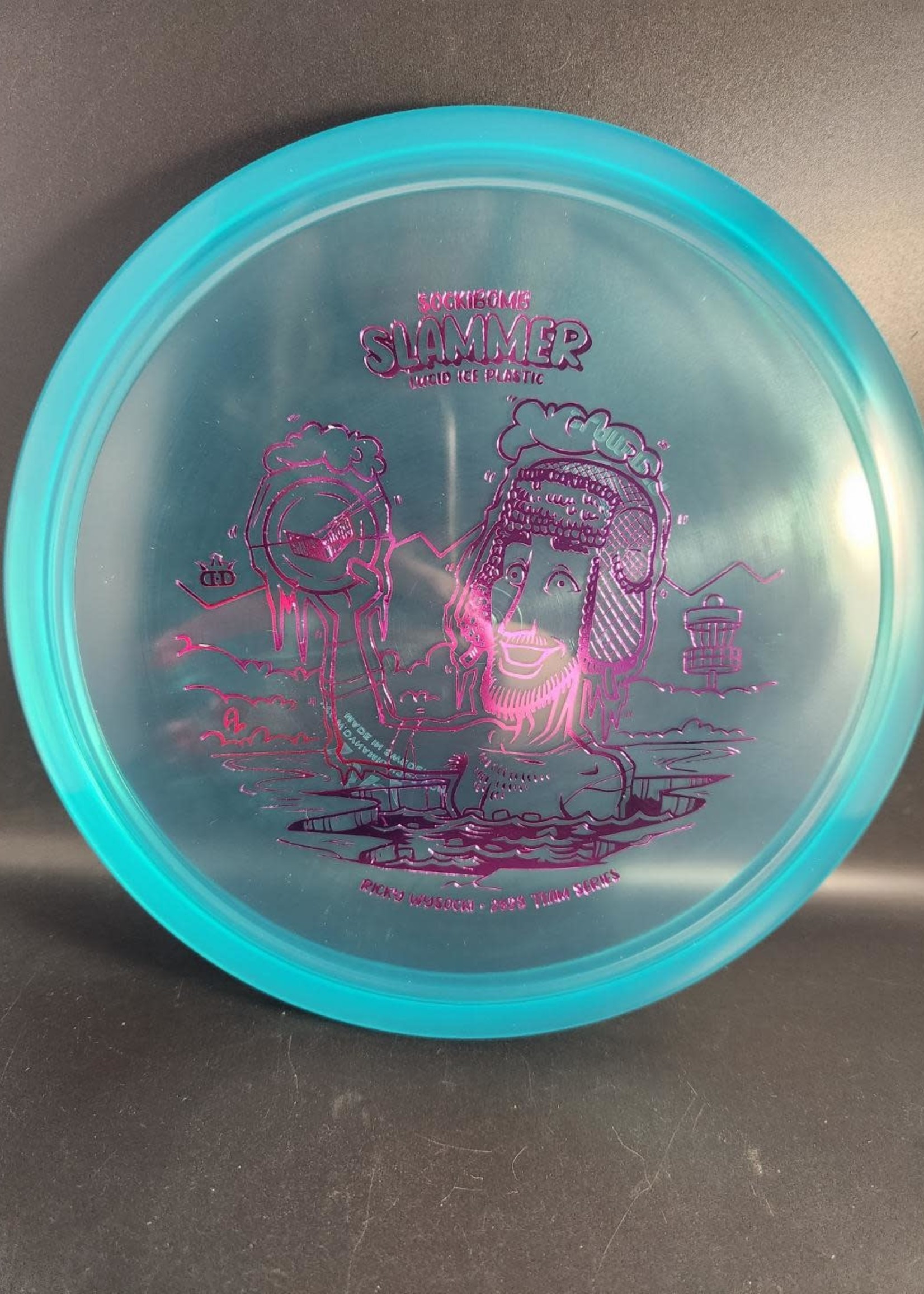 Dynamic Discs Dynamic Discs Lucid-Ice (Bath) Sockibomb Slammer Ricky Wysocki