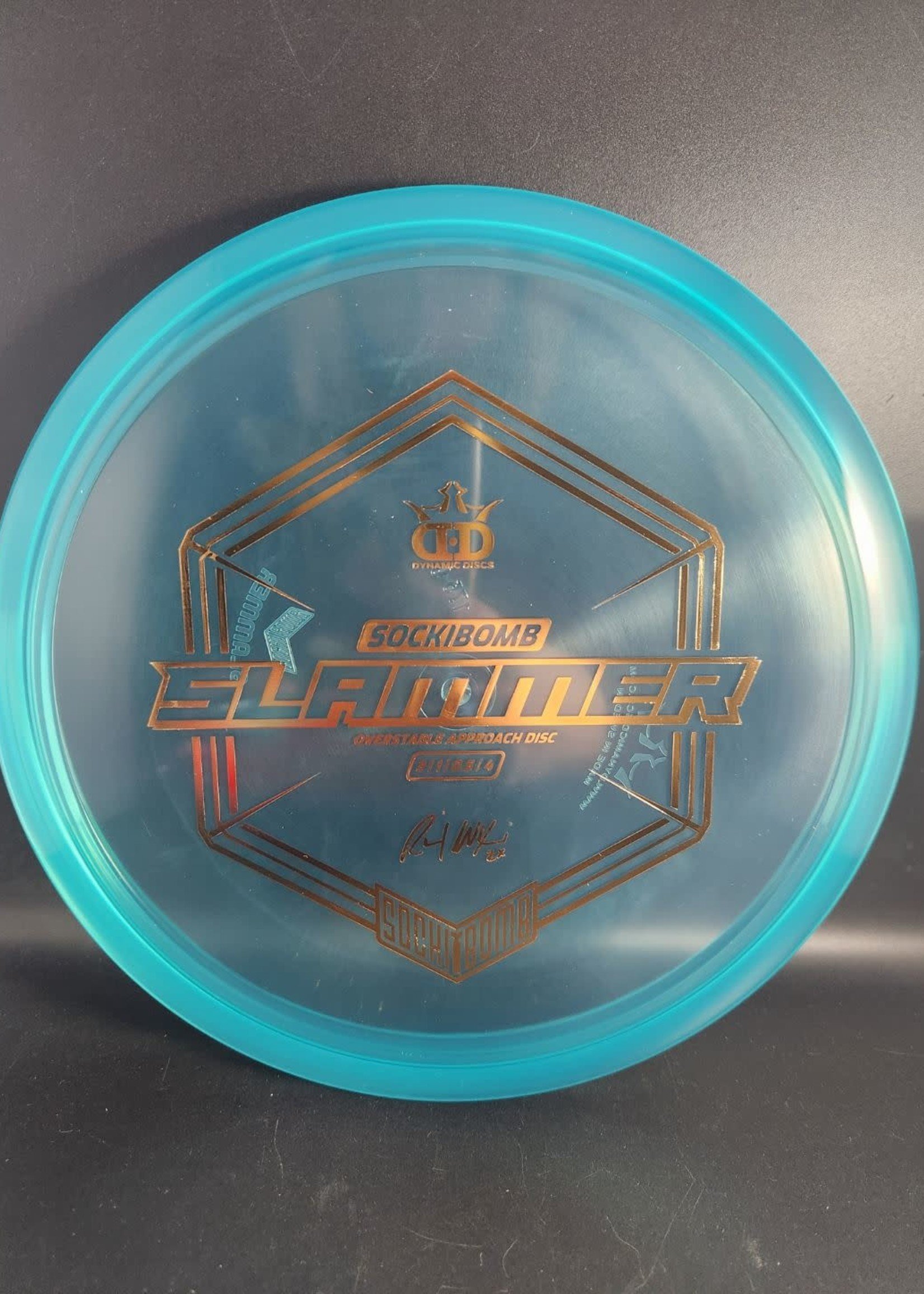 Dynamic Discs Dynamic Discs Lucid-Ice Sockibomb Slammer Ricky Wysocki