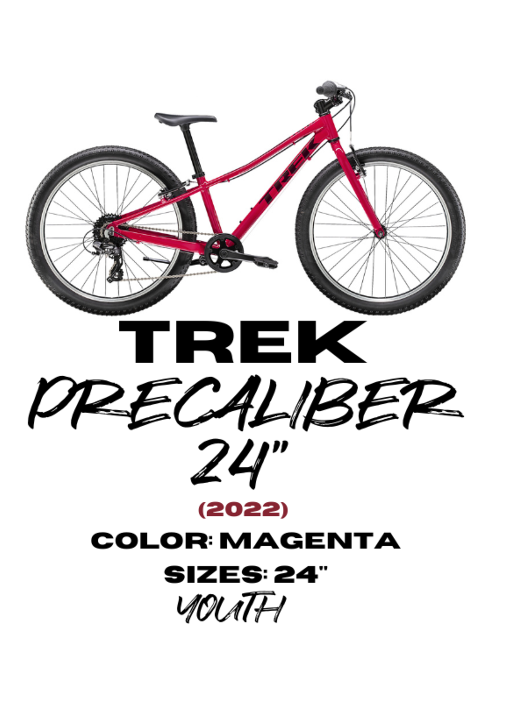 TREK Trek Precaliber 24 8 speed suspension