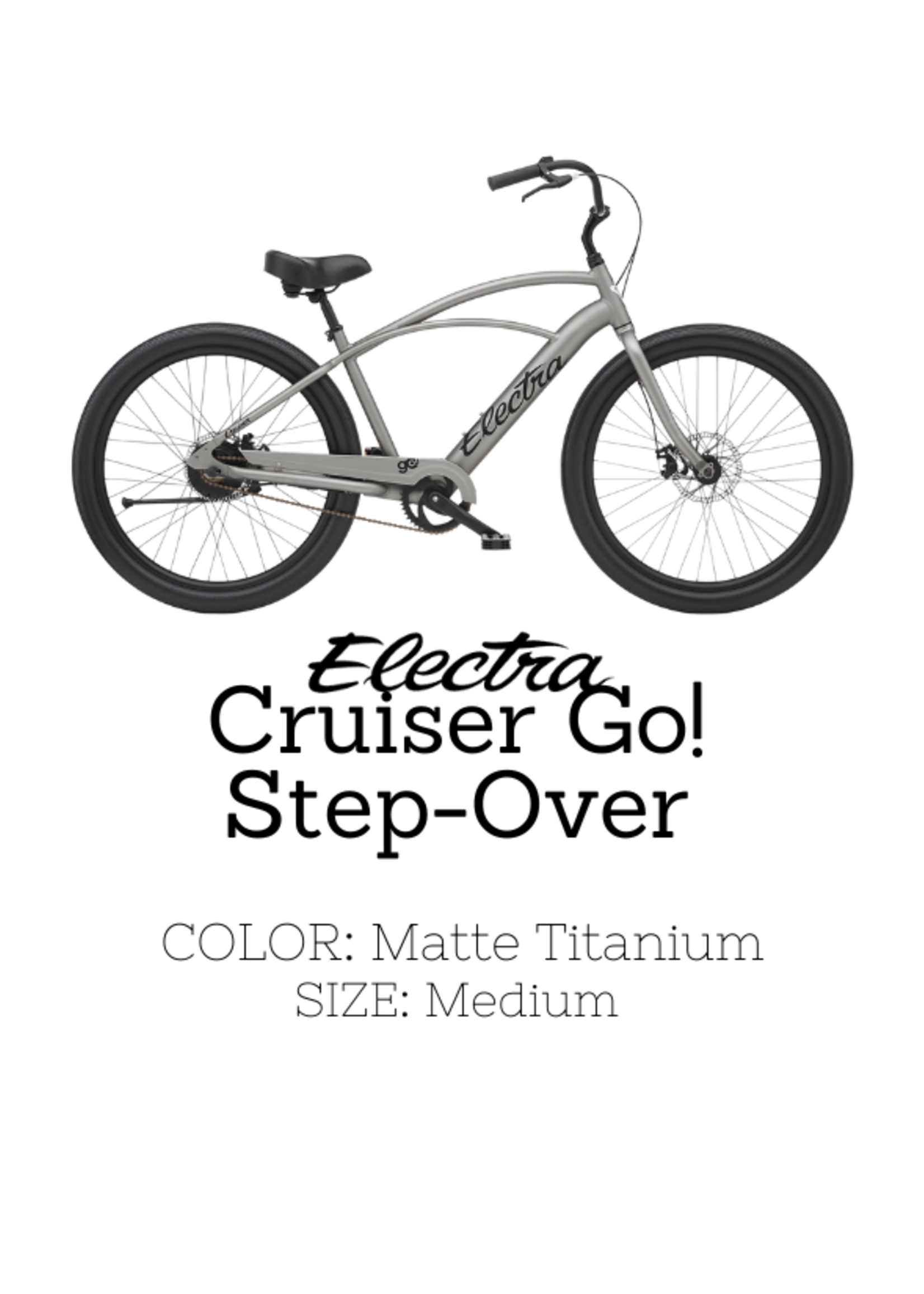 Electra Bicycle Company Electra Cruiser 7d Go! Step-Over