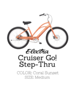 Electra Bicycle Company Cruiser Go! Step-Thru E-Bike