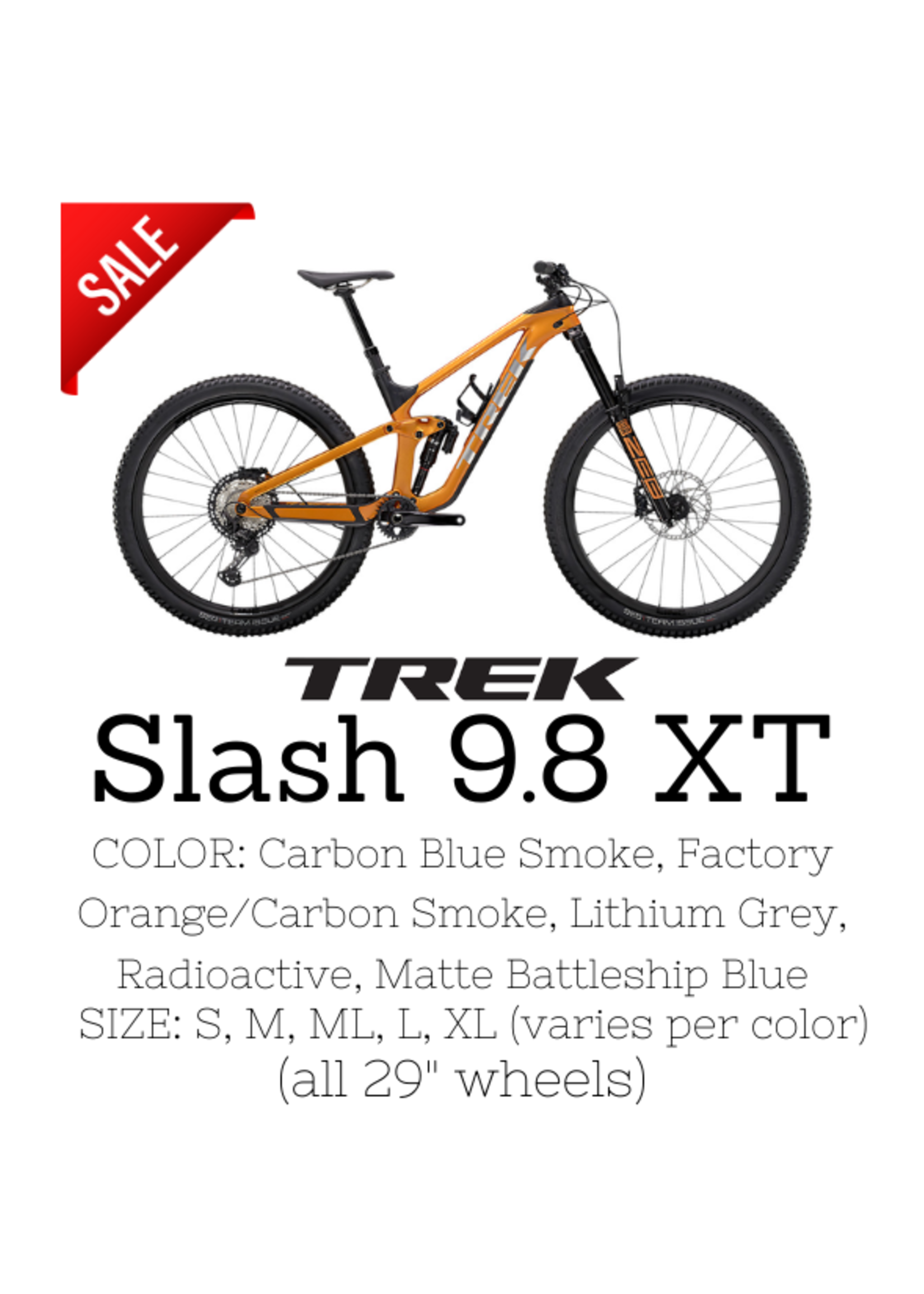 TREK Trek Slash 9.8 XT (21/22)