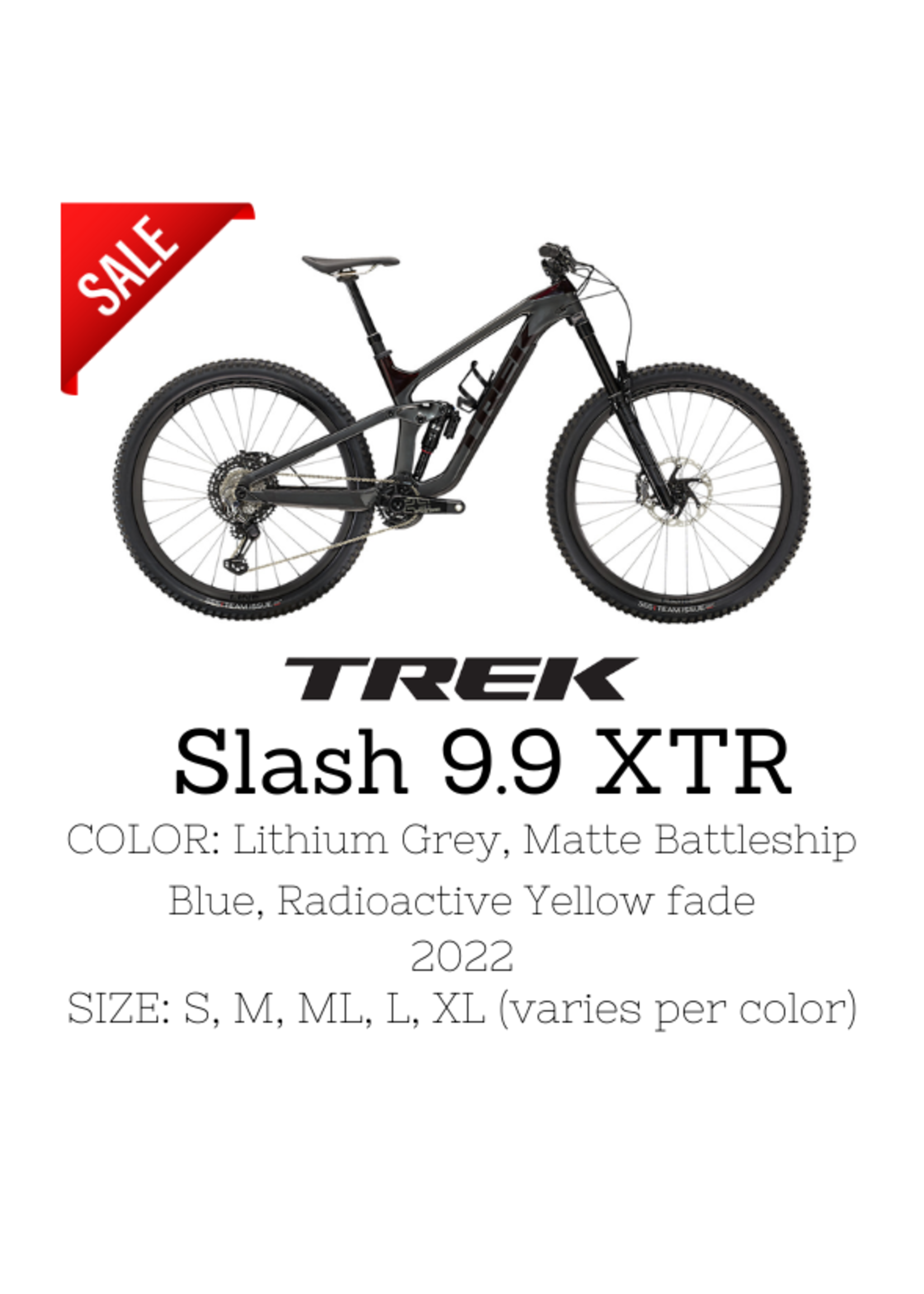 TREK Trek Slash 9.9 XTR (2022)