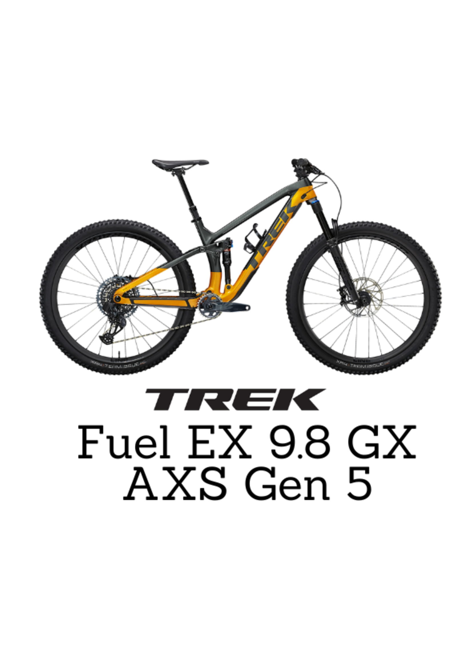 Trek Fuel EX 9.8 GX AXS Gen 5 Rock On Wheels