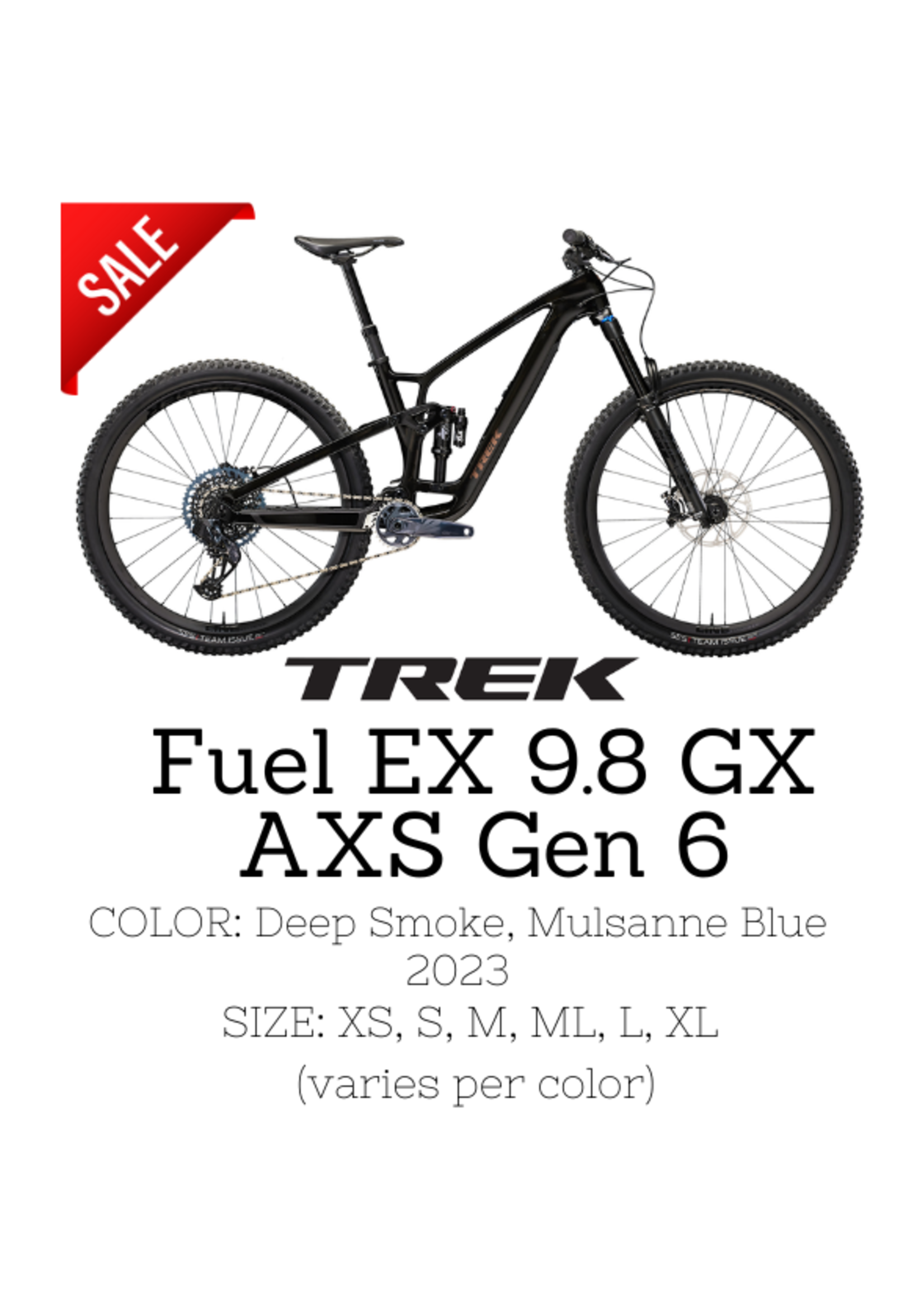 TREK Trek Fuel EX 9.8 GX AXS Gen 6