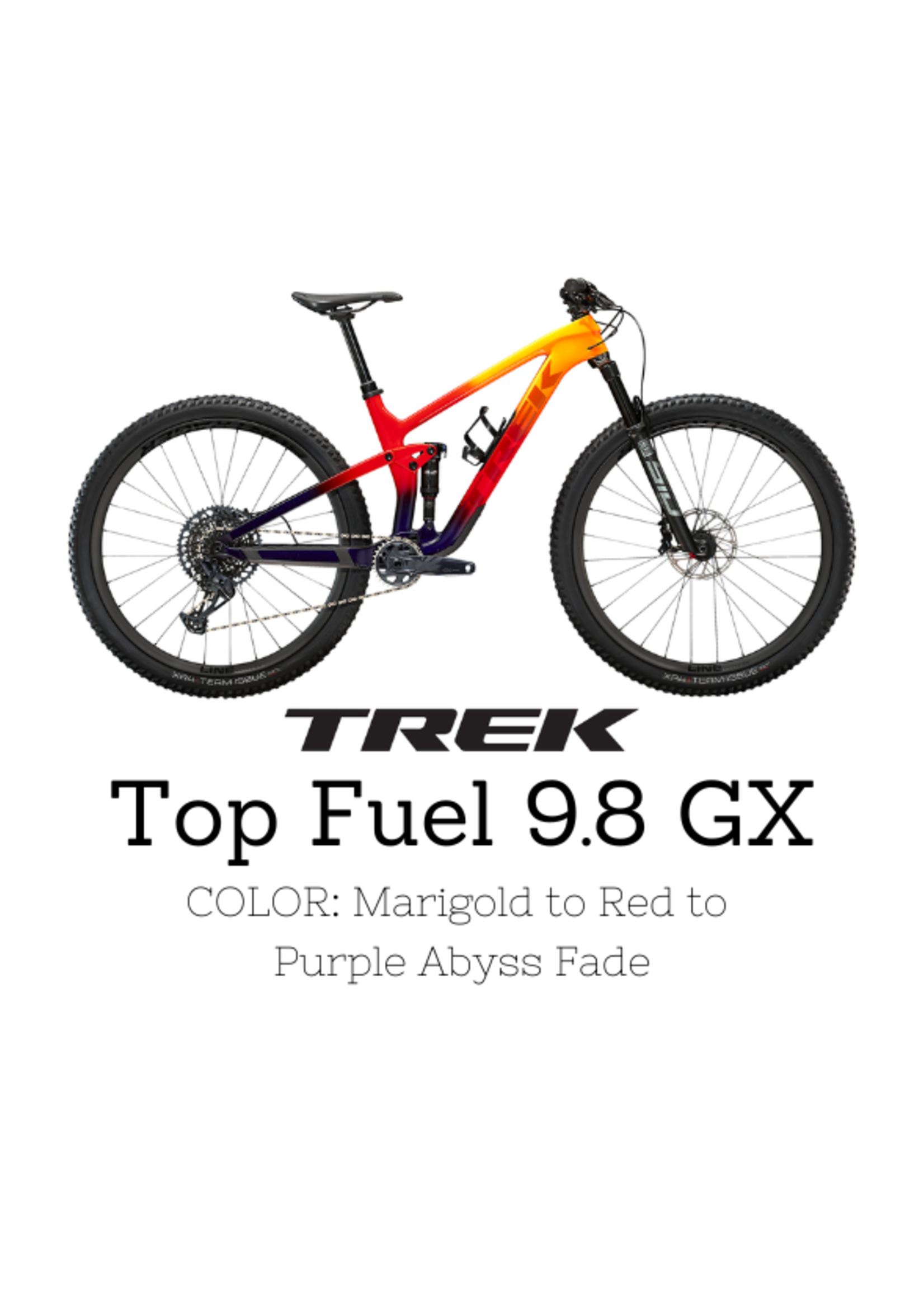 TREK Trek Top Fuel 9.8 GX