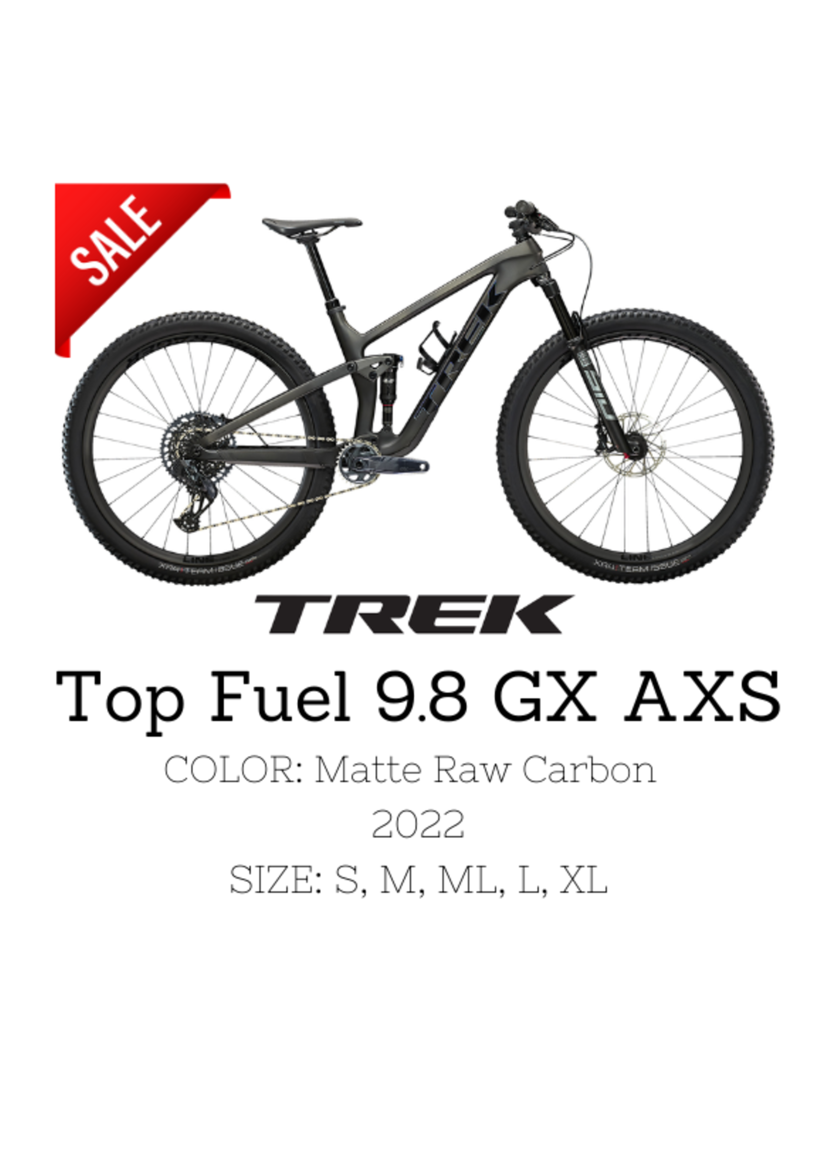 TREK Trek Top Fuel 9.8 GX AXS