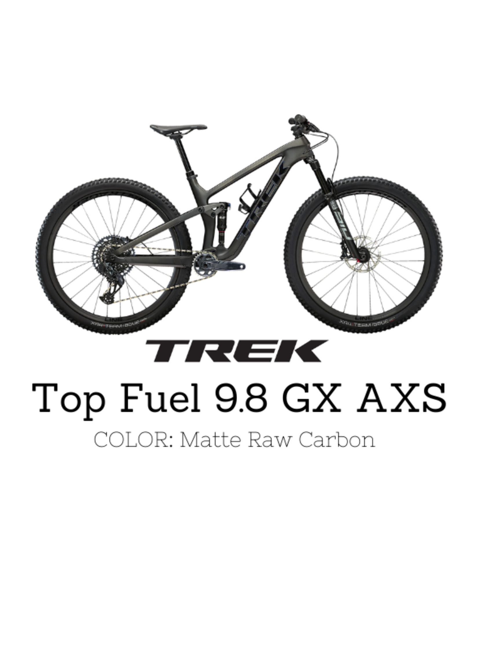 TREK Trek Top Fuel 9.8 GX AXS