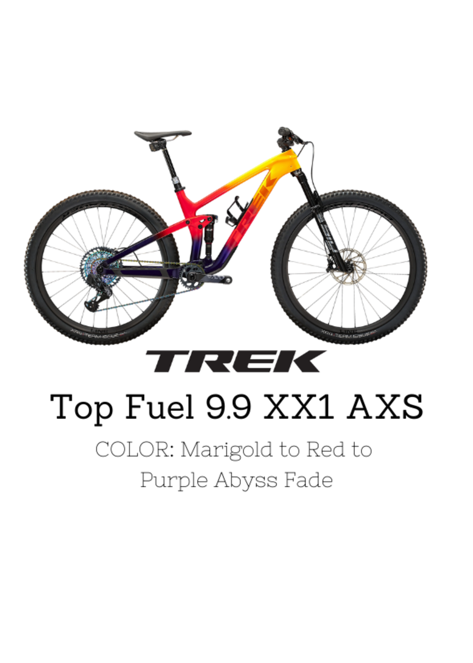 TREK Trek Top Fuel 9.9 XX1 AXS