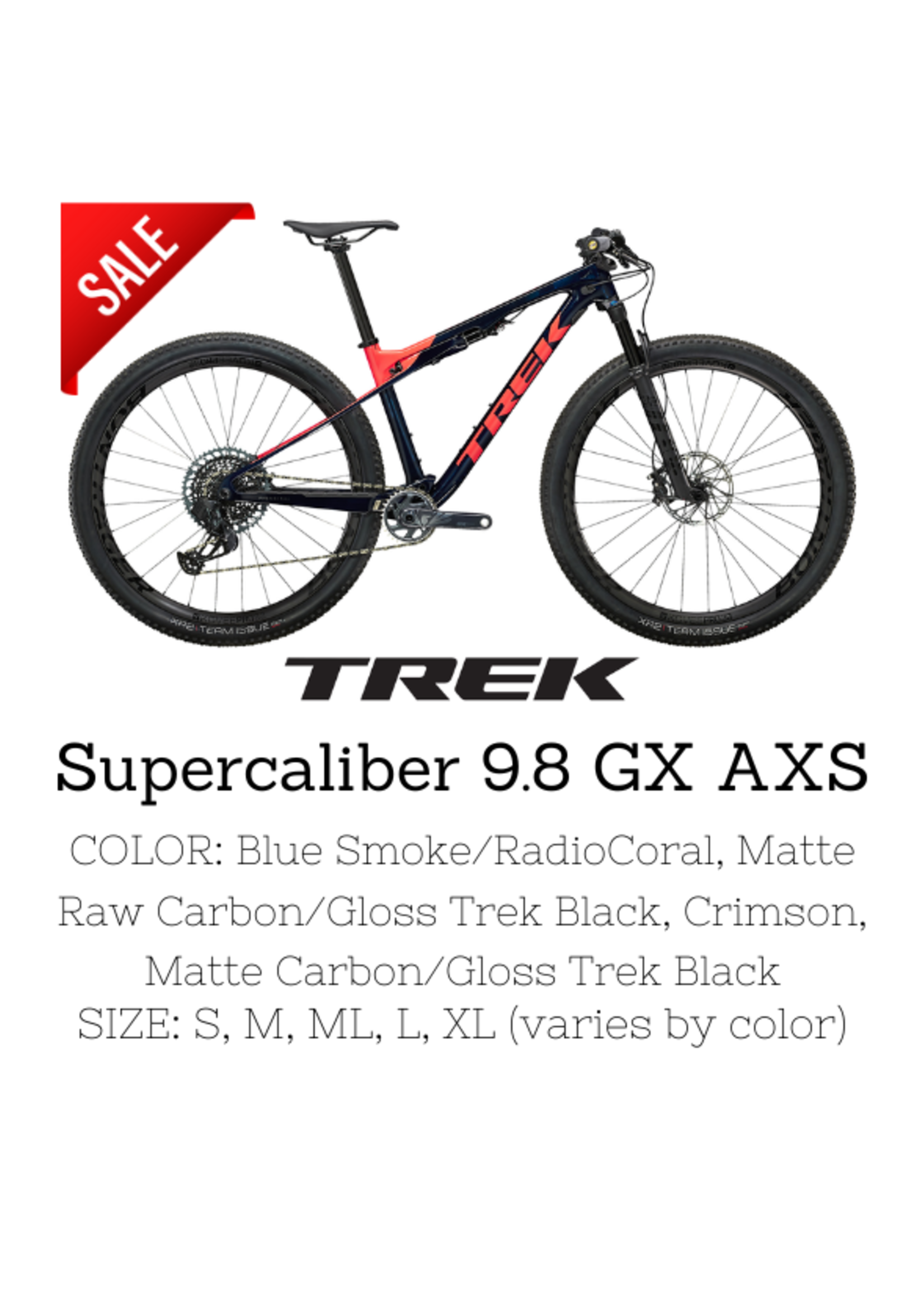 TREK Trek Supercaliber 9.8 GX AXS