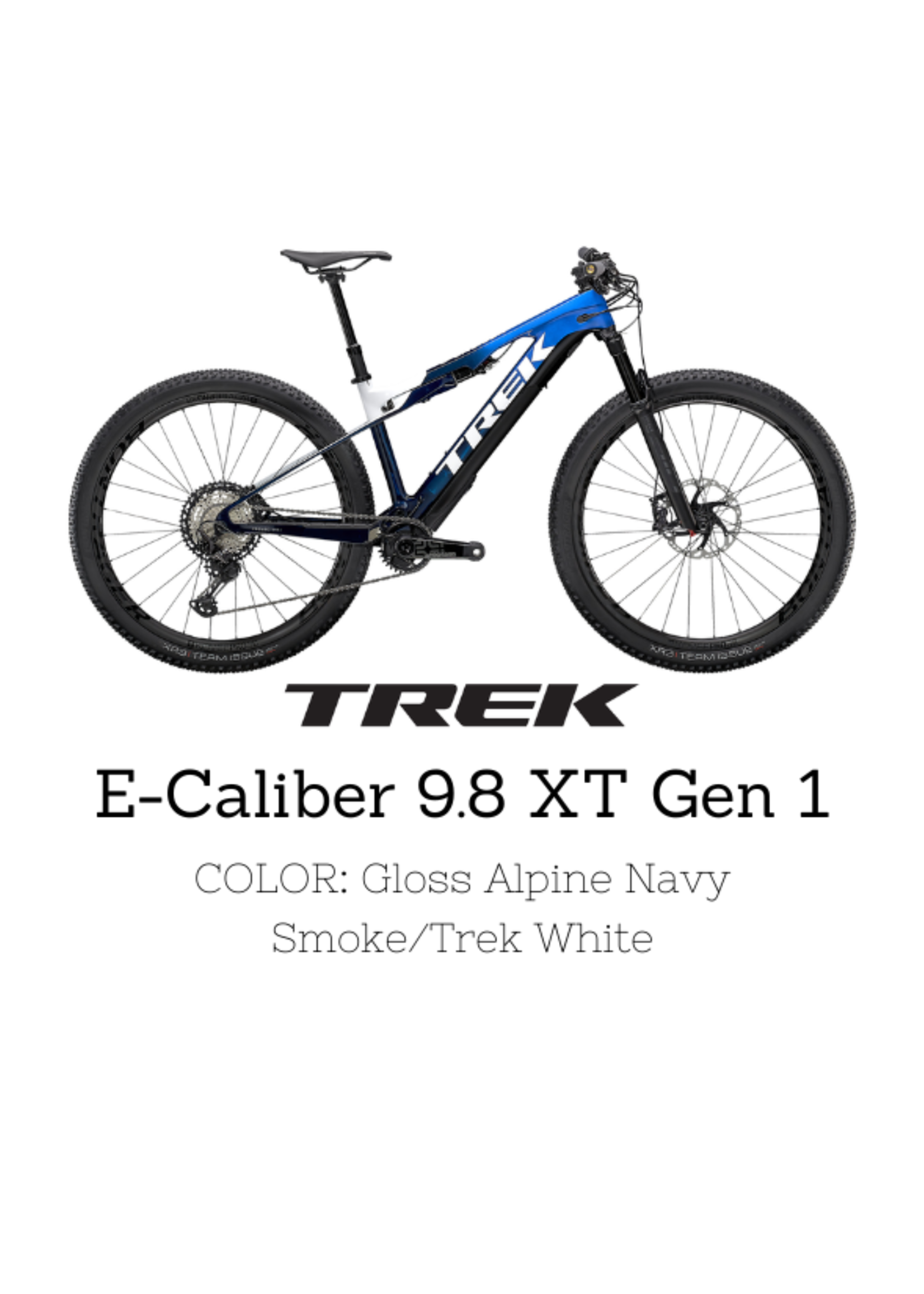 TREK Trek E-Caliber 9.8 XT Gen 1