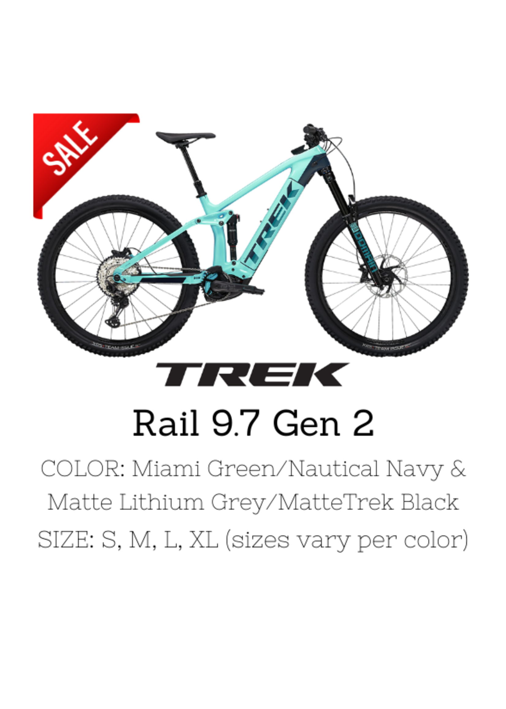 TREK Trek Rail 9.7 Gen 2