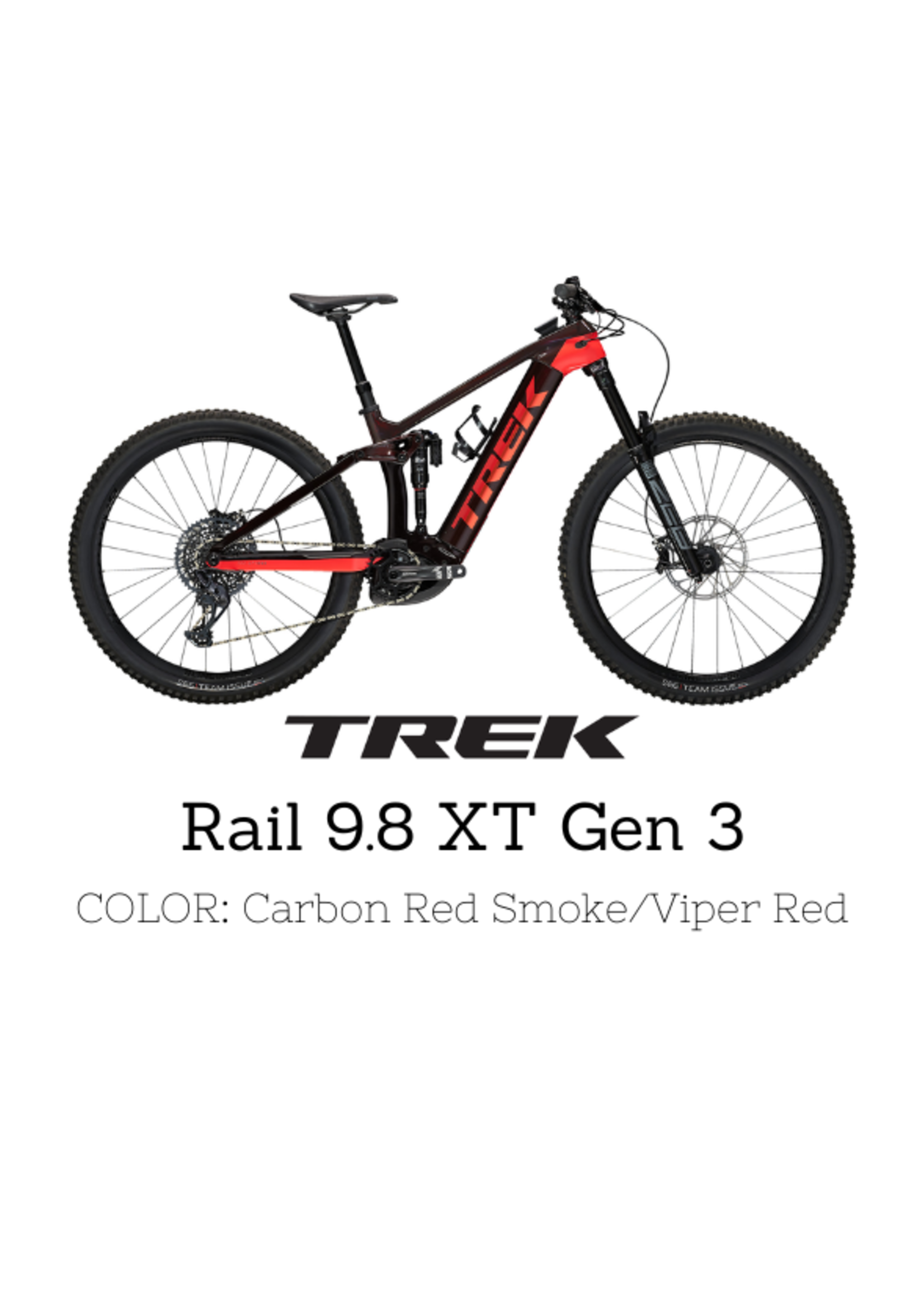 TREK Trek Rail 9.8 XT Gen 3