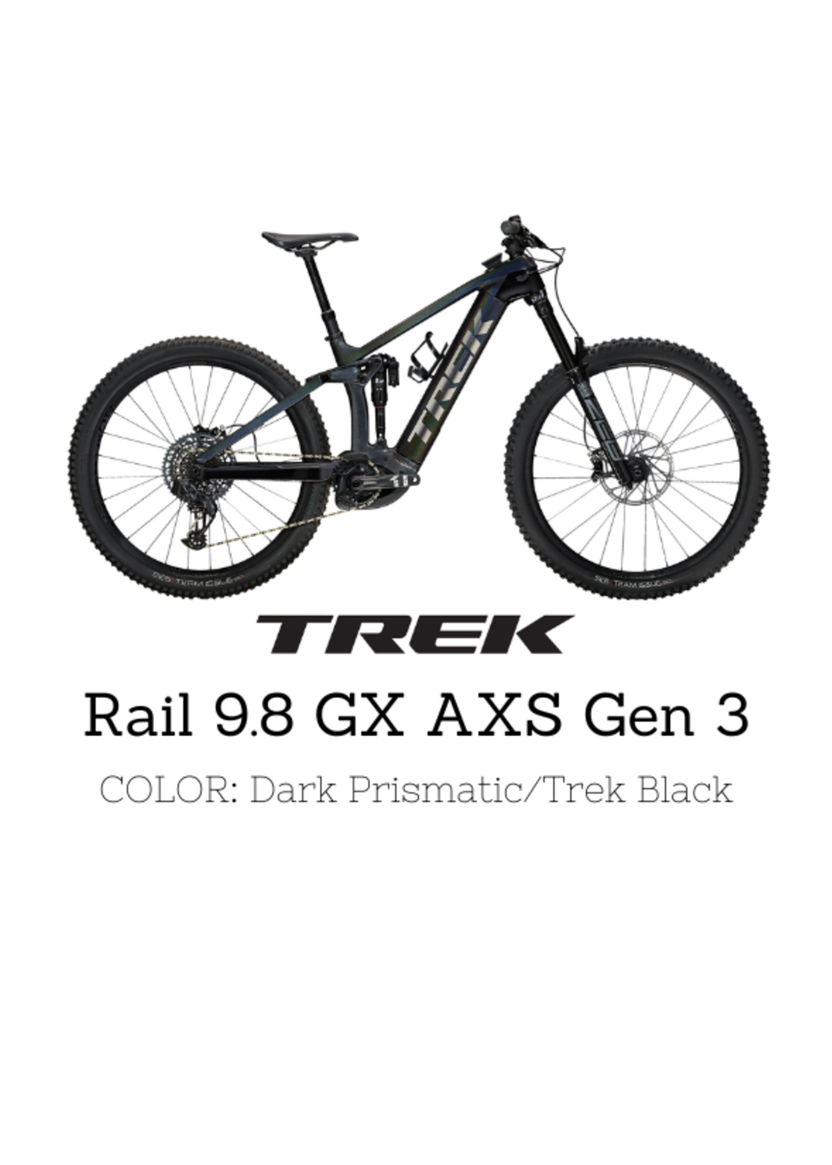 TREK Trrek Rail 9.8 GX AXS Gen 3