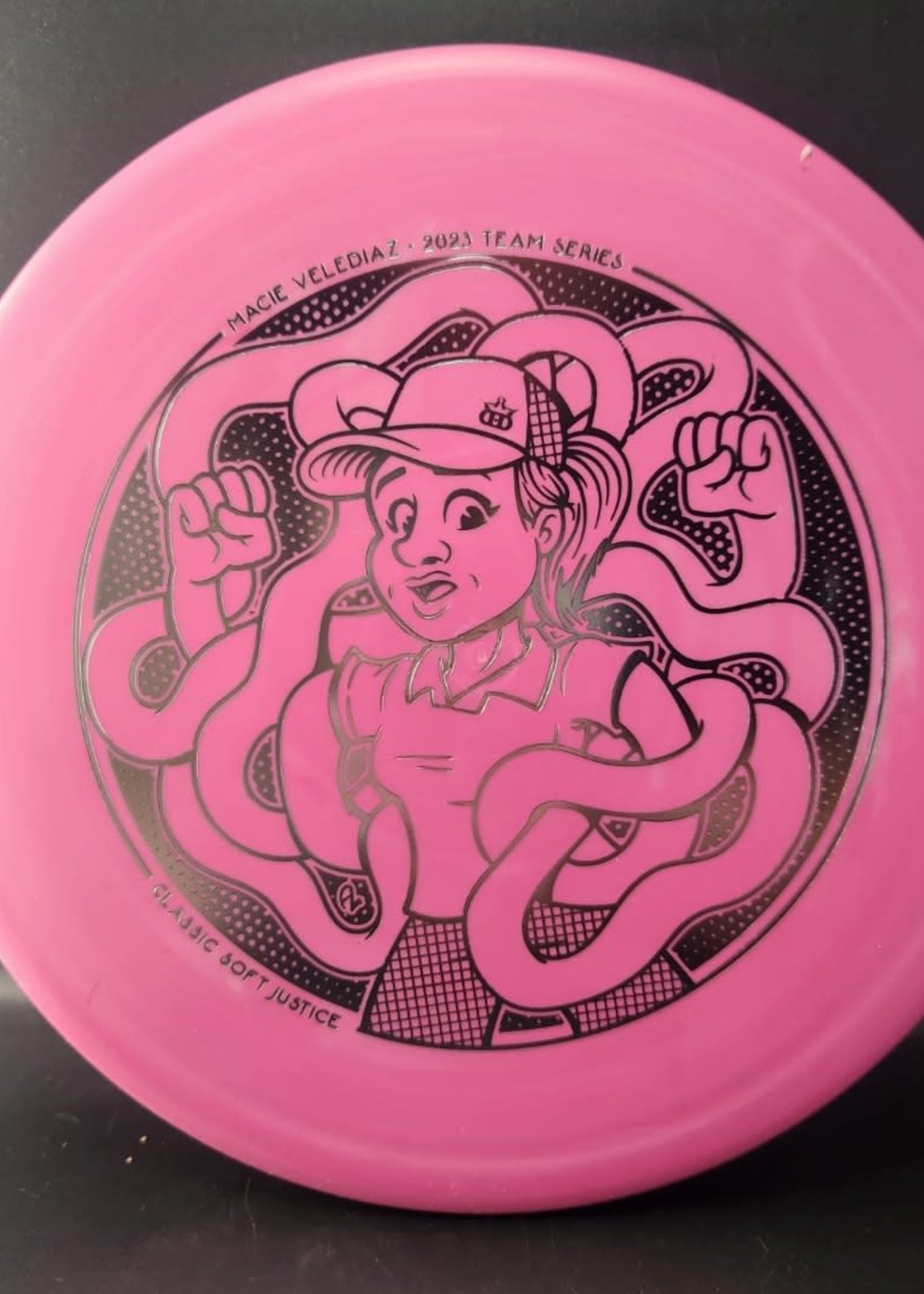 Dynamic Discs Dynamic Discs Classic Soft Justice Macie Velediaz 2023