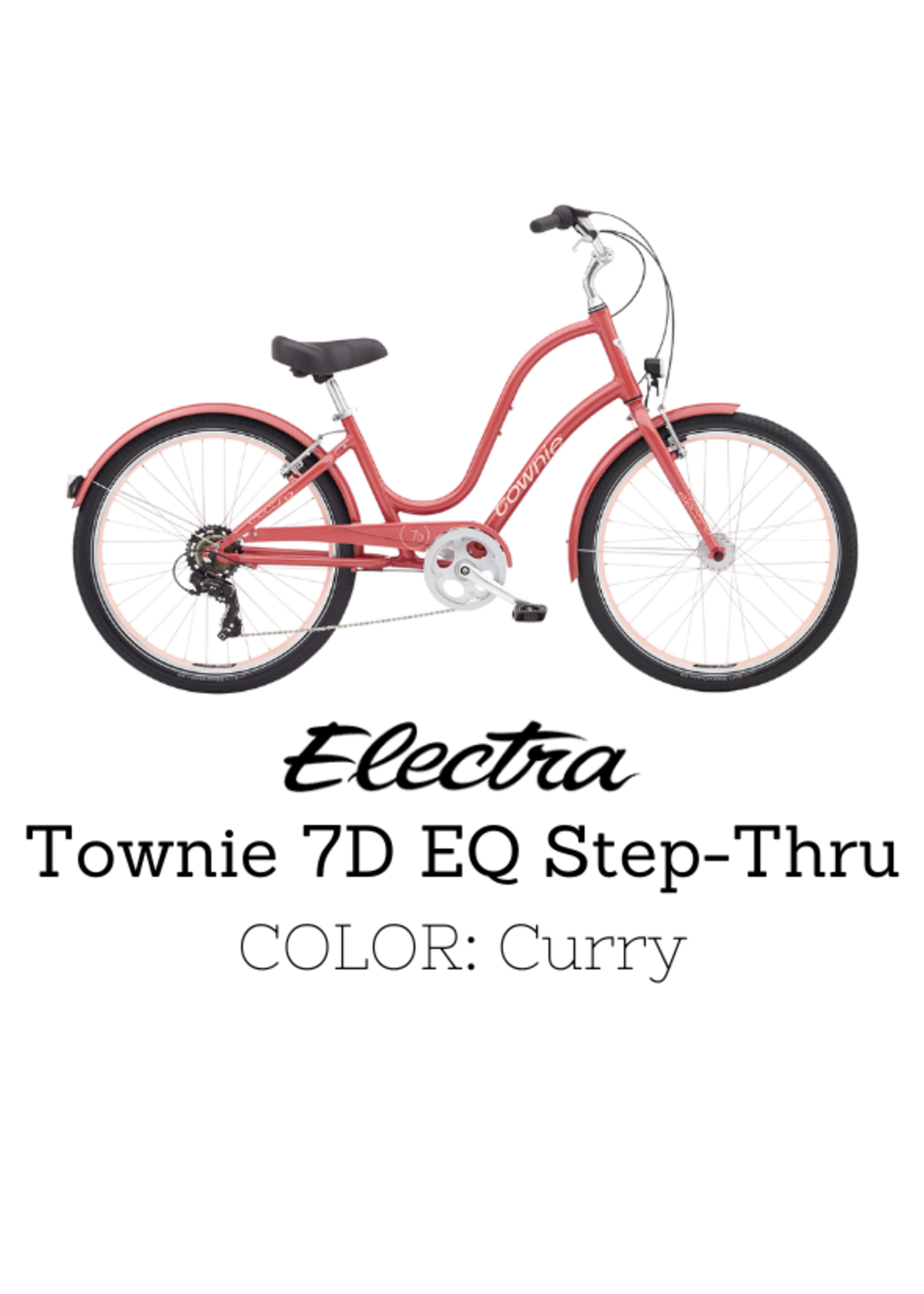 Electra Bicycle Company Townie 7D EQ Step-Thru