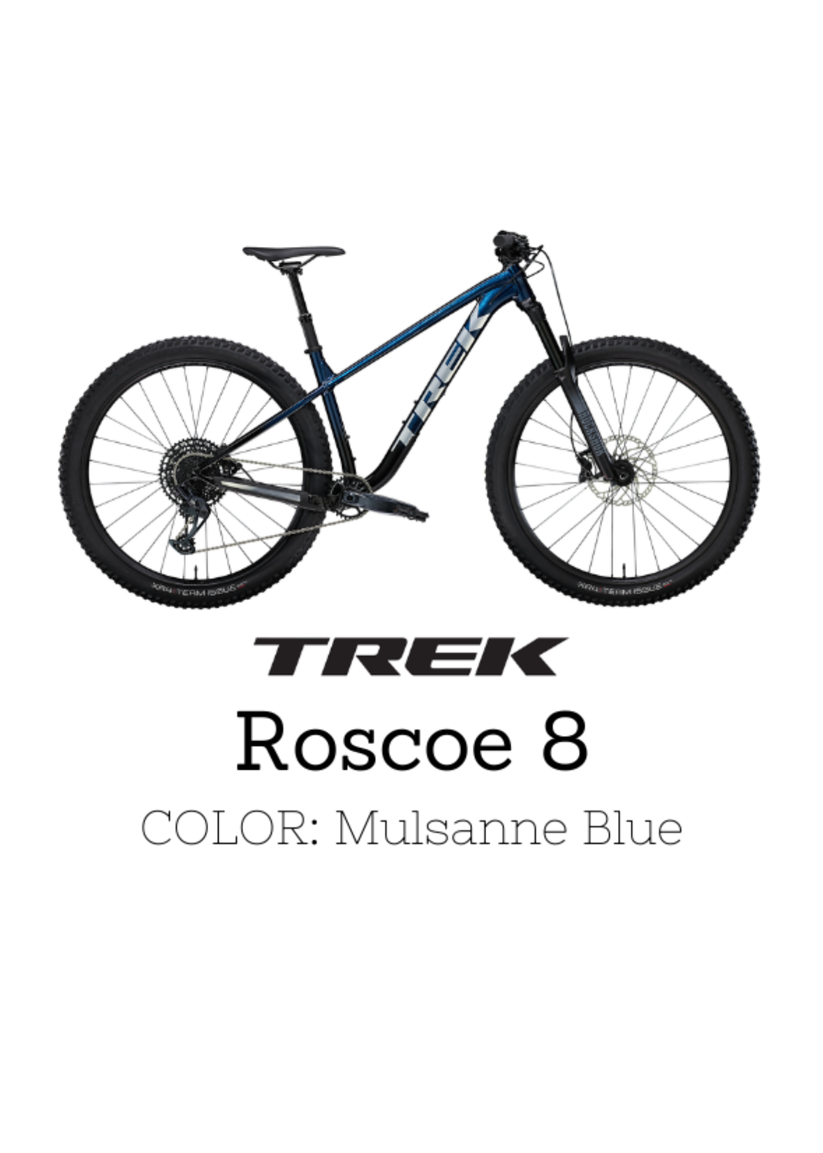 TREK Roscoe 8 ML Mulsanne Blue
