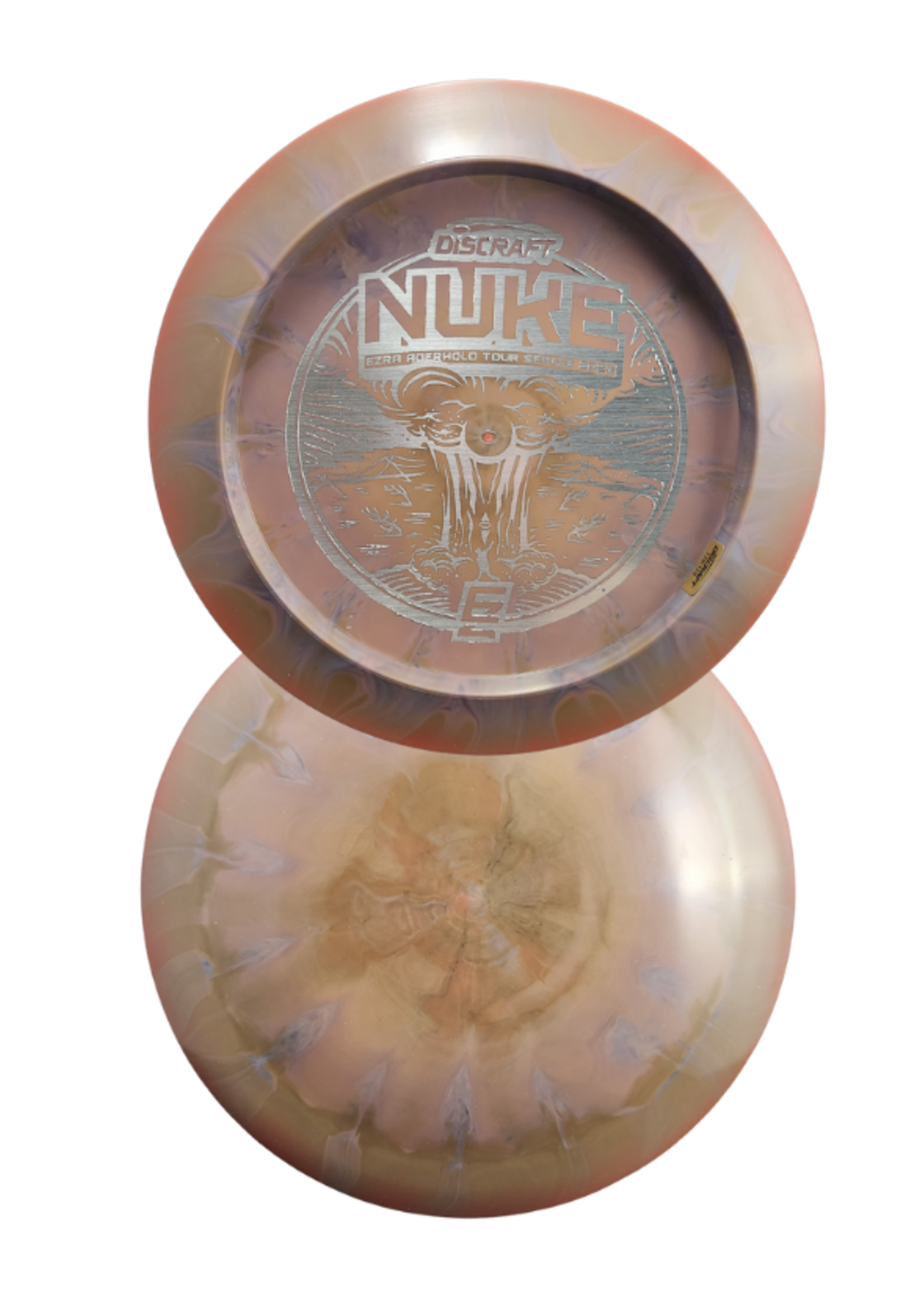 Discraft DISCRAFT SWIRL ESP 2023 EZRA ADERHOLD TOUR SERIES BOTTOM STAMP NUKE