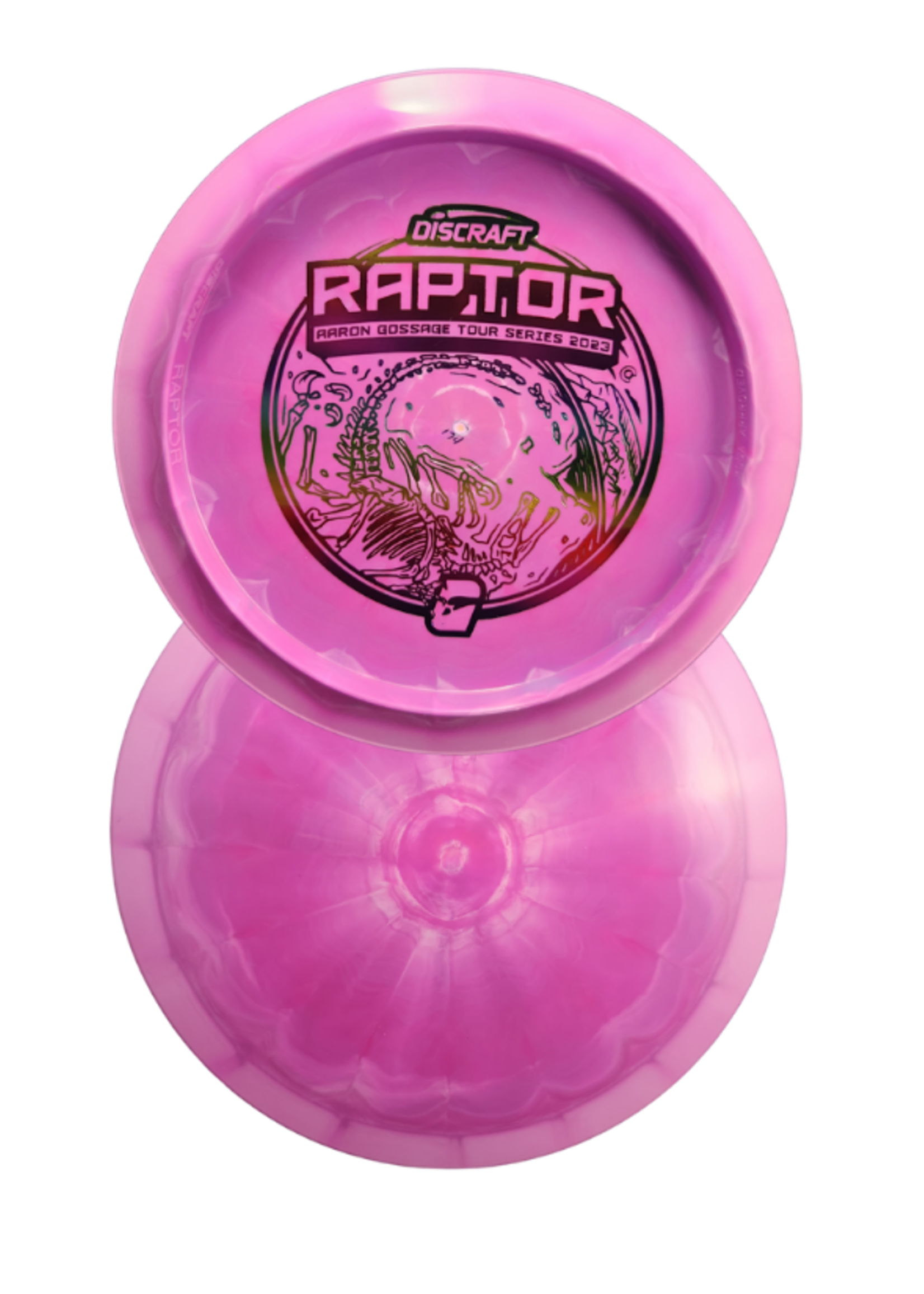 Discraft DISCRAFT SWIRL ESP 2023 AARON GOSSAGE TOUR SERIES BOTTOM STAMP RAPTOR