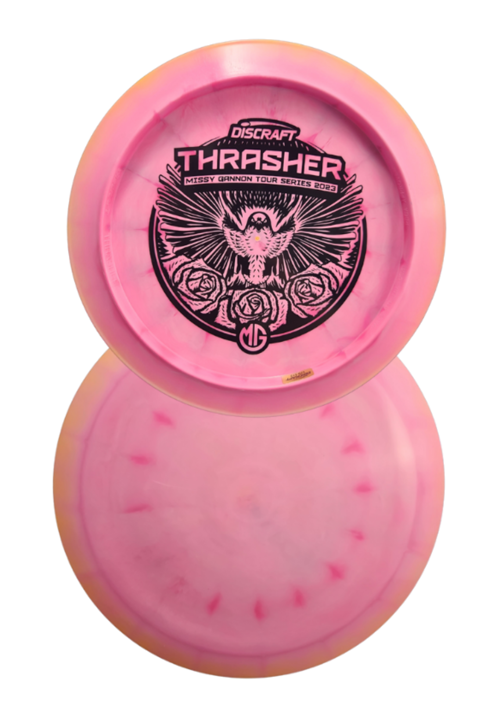 Discraft DISCRAFT SWIRL ESP 2023 MISSY GANNON TOUR SERIES BOTTOM STAMP THRASHER