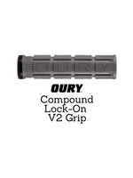 Oury Grip Oury Single Compound Lock-On V2 Grey