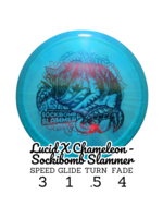 Dynamic Discs Dynamic Discs Lucid-X Chameleon Sockibomb Slammer Ricky Wysocki 2023