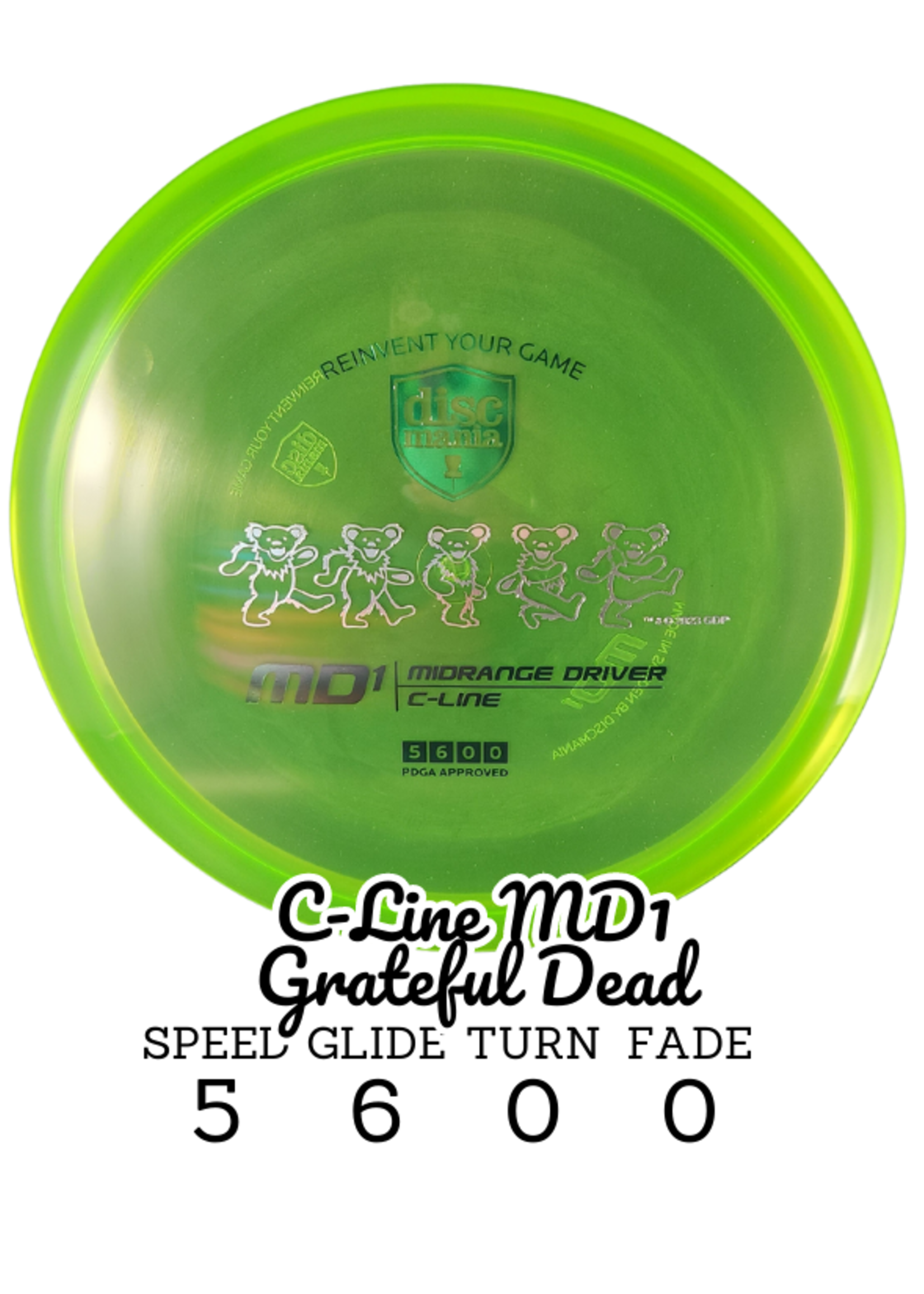 Discmania Discmania C-LINE MD1 (Grateful Dead)