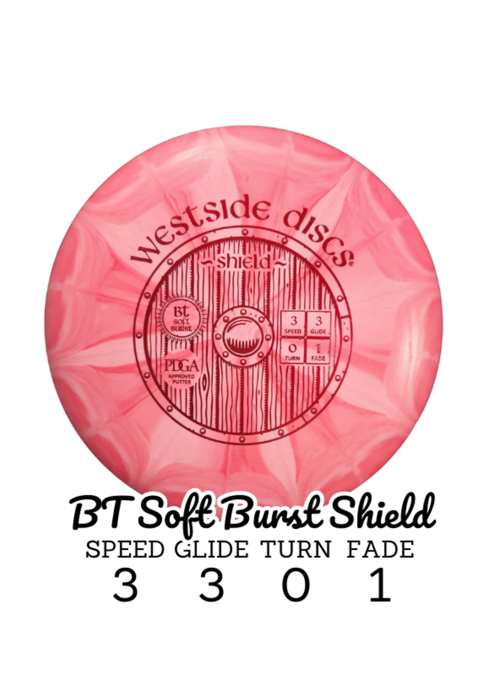 Westside Discs Westside Disc Shield Bt Soft Burst