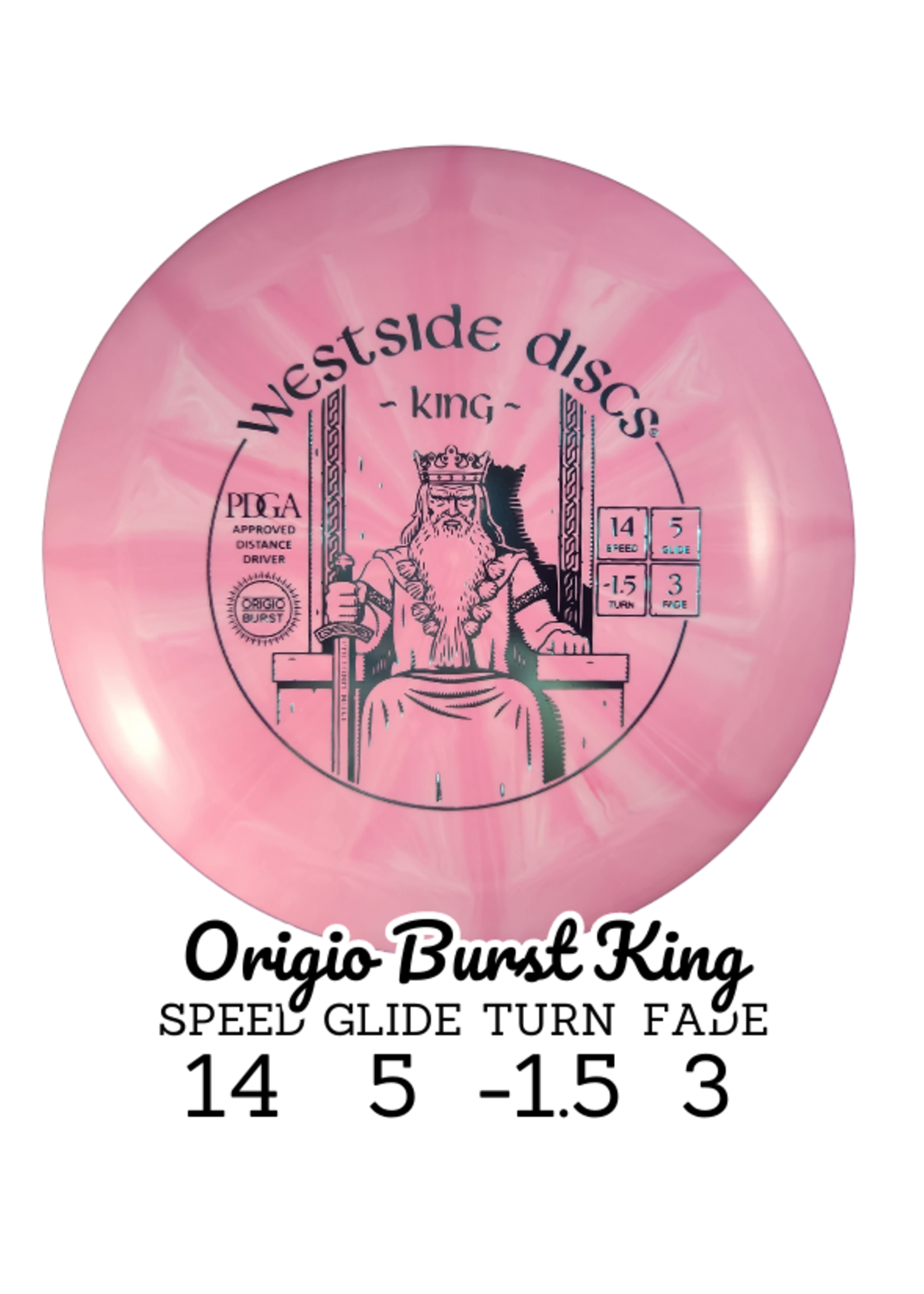 Westside Disc Westside Origio Burst KING