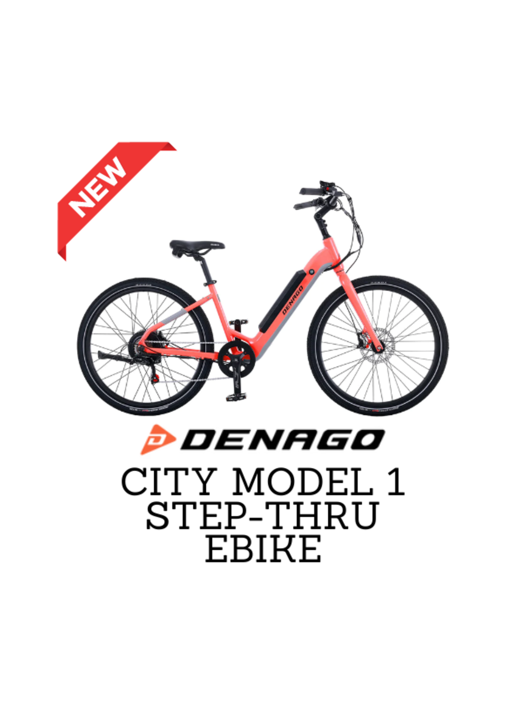 Denago Denago City Model 1 Step-Thru eBike