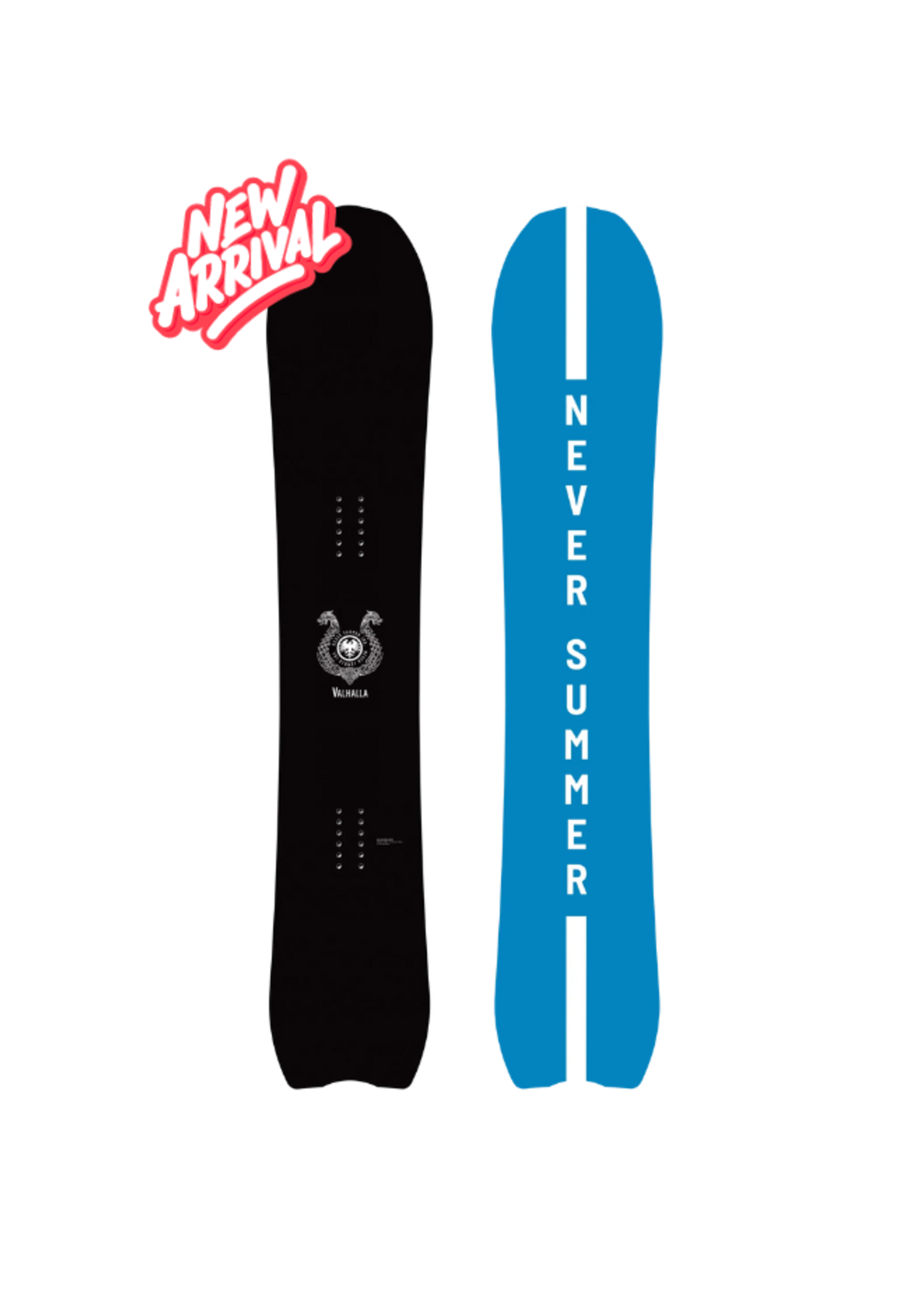 Never Summer 2024 NEVER SUMMER SNOWBOARD - FUSION TRIPLE CAMBER VALHALLA
