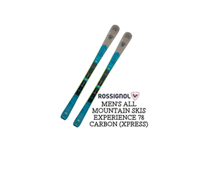 Men's ALL MOUNTAIN Skis EXPERIENCE 78 CARBON (XPRESS) - Rock On Wheels