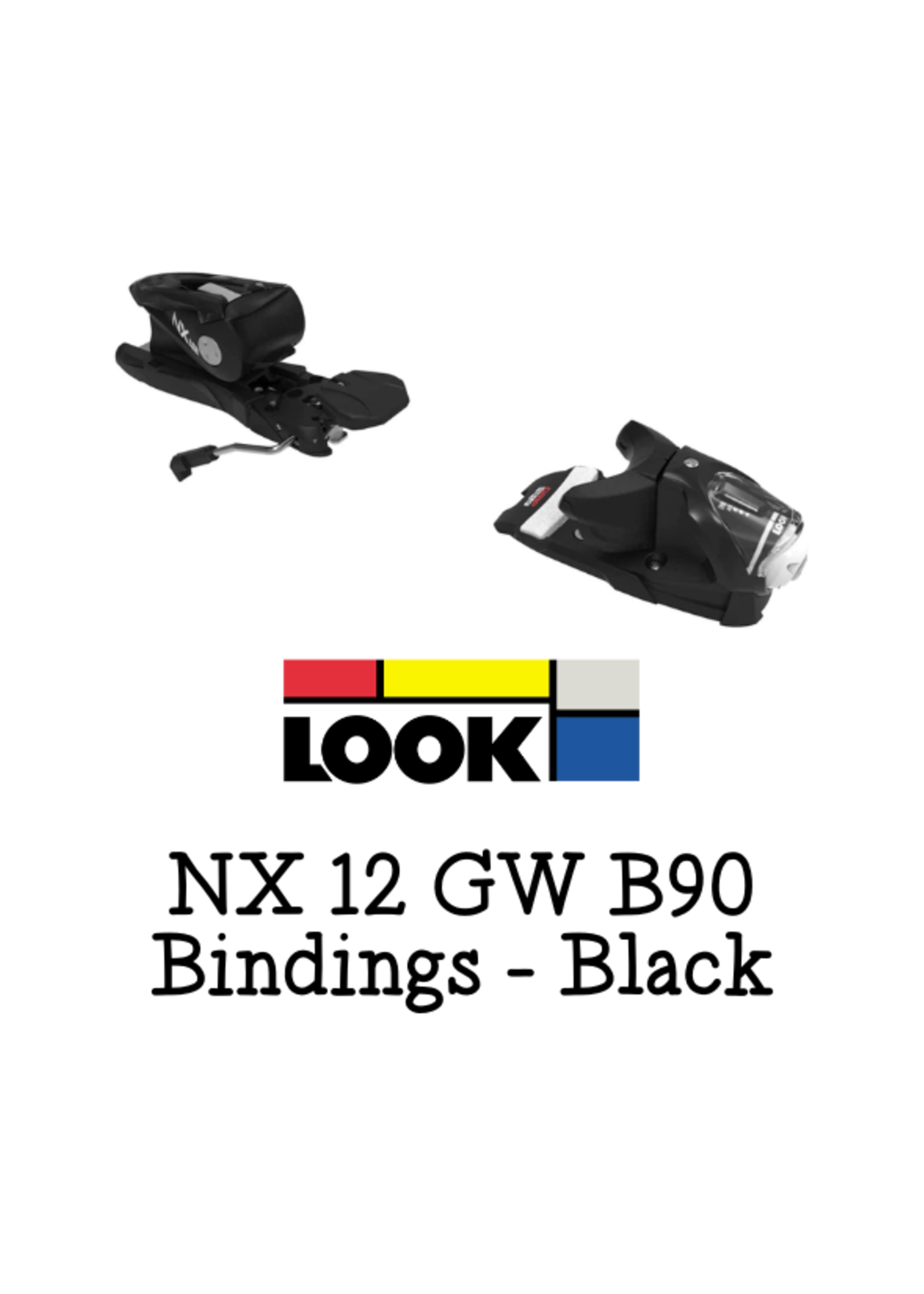 Look Look NX 12 GW B90 Bindings - Black