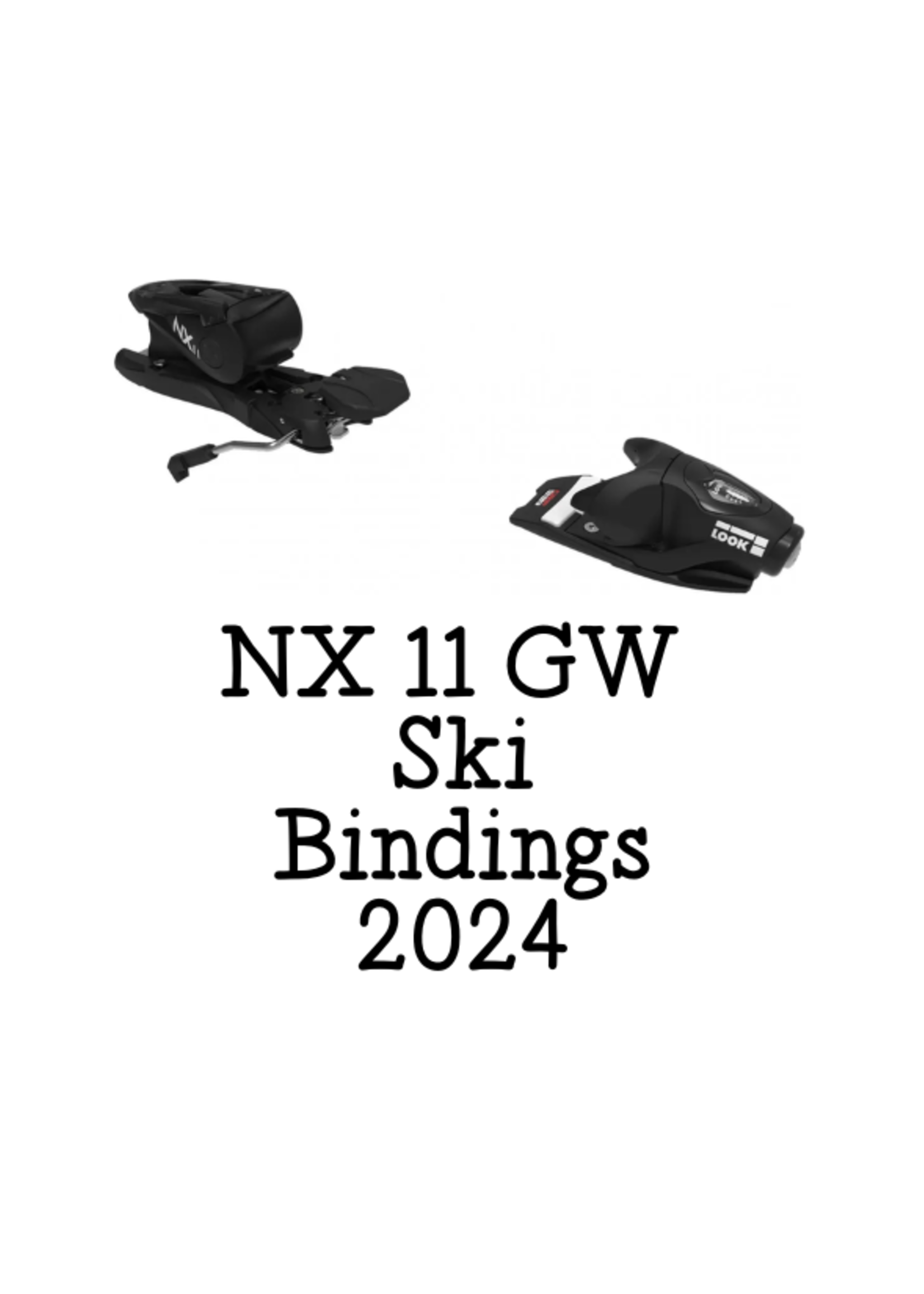 Look LOOK Alpine Bindings NX 11 GW B100 BLACK