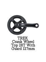 TREK Crank Trek Wheel Top 28T With Guard 127Mm Black