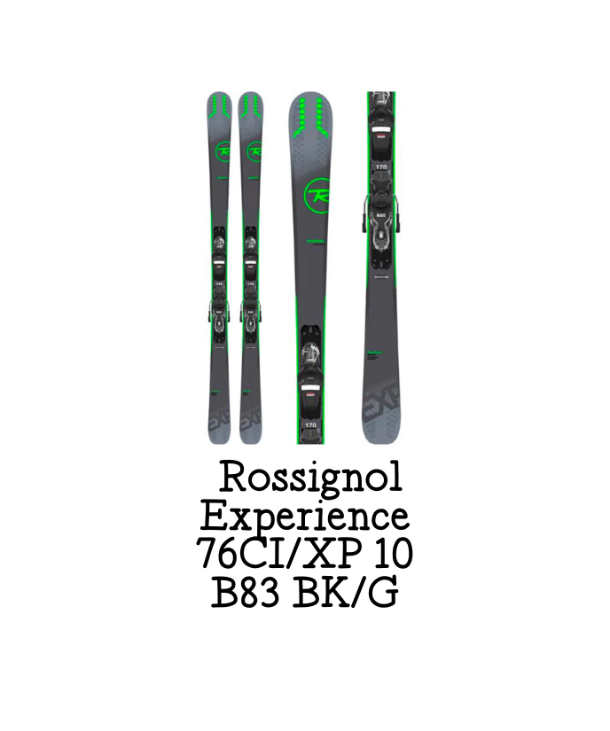 Rossignol Experience 76CI/XP 10 B83 BK/G 2020 - Rock On Wheels Rossignol Experience 76CI/XP 10 B83 BK/G 2020 - Rock On Wheels
