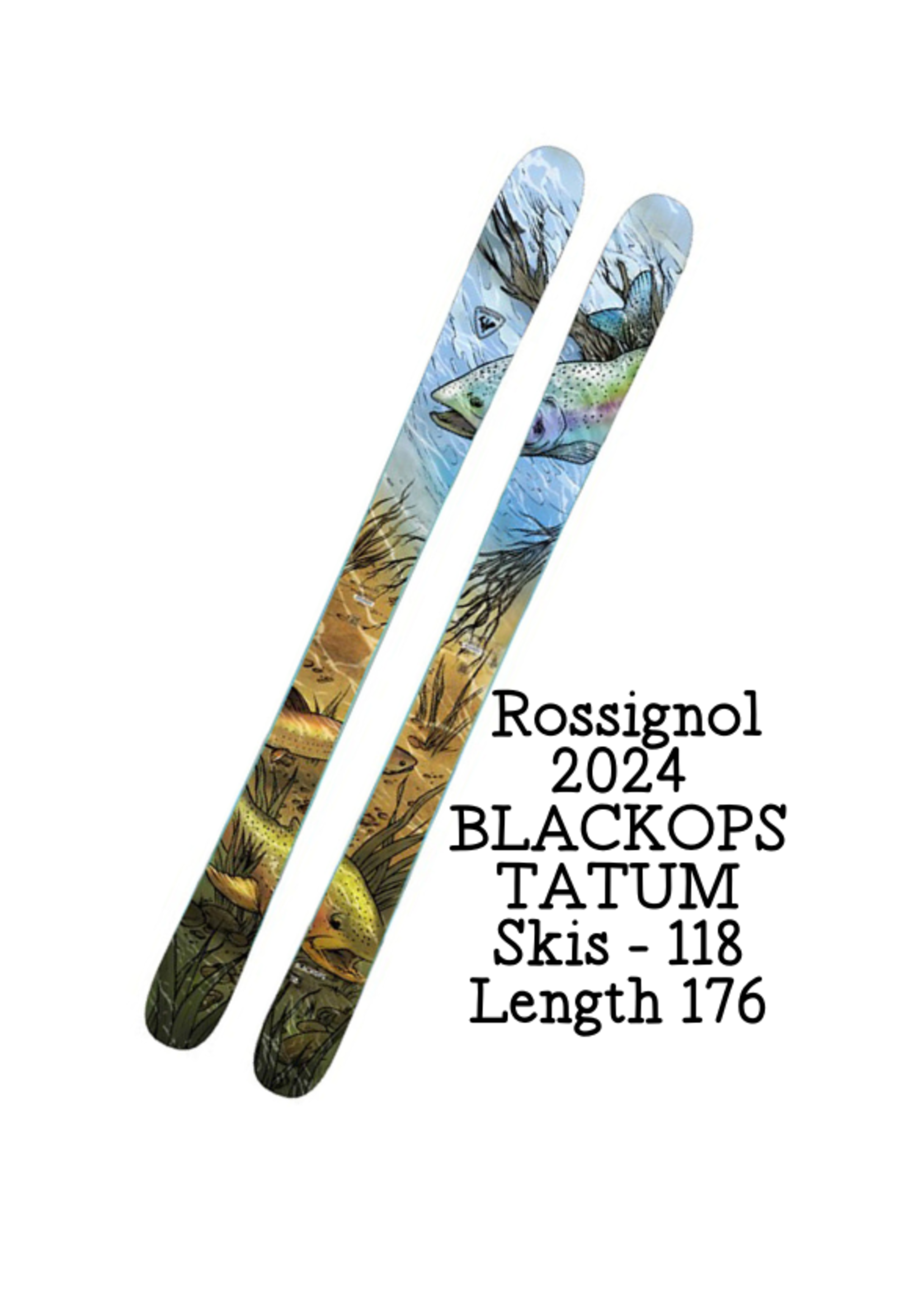 Rossignol Rossignol 2024 BLACKOPS TATUM Skis - 118 Length 176